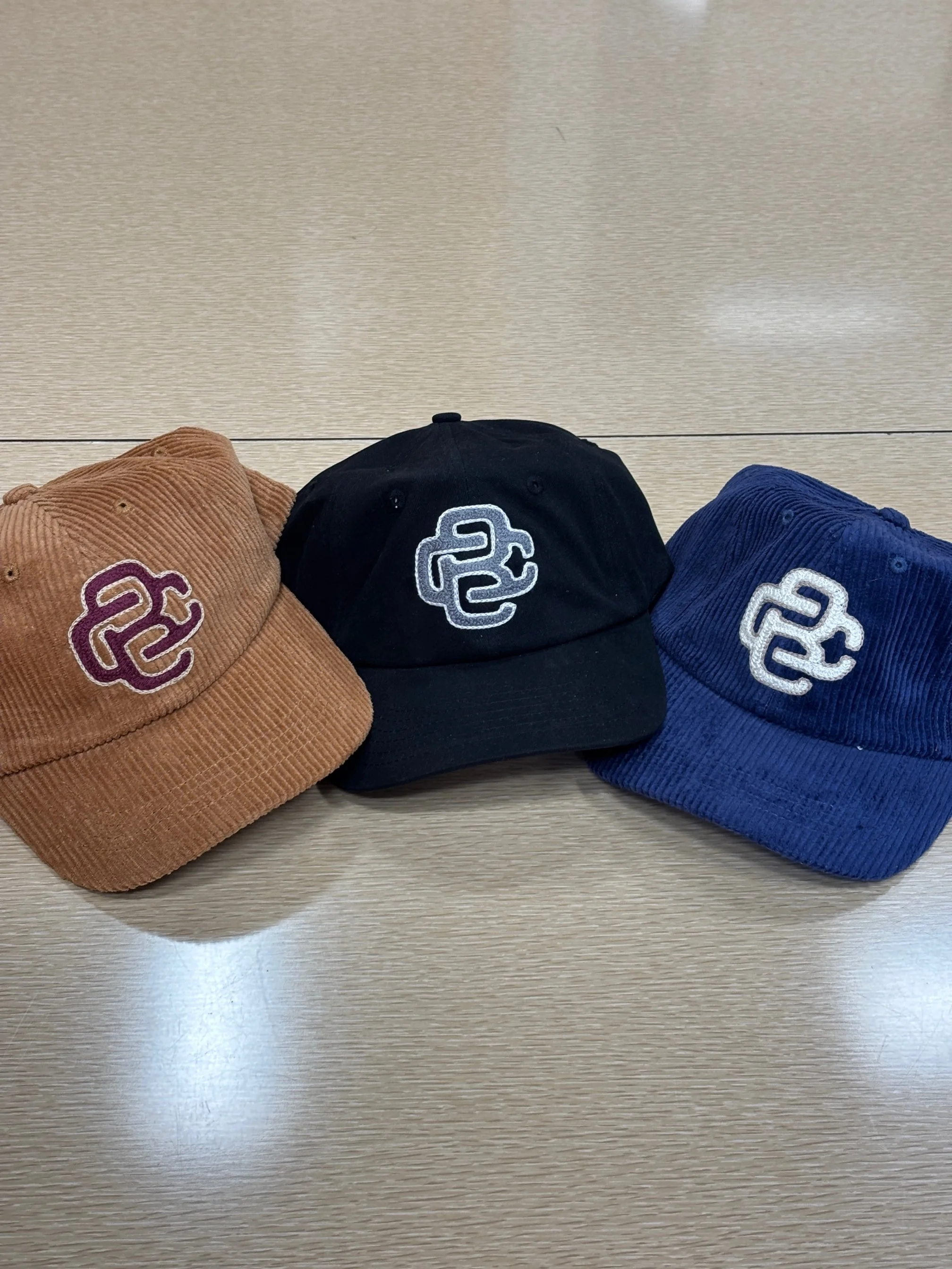 Monogram Collection Bespoke Corduroy Hats