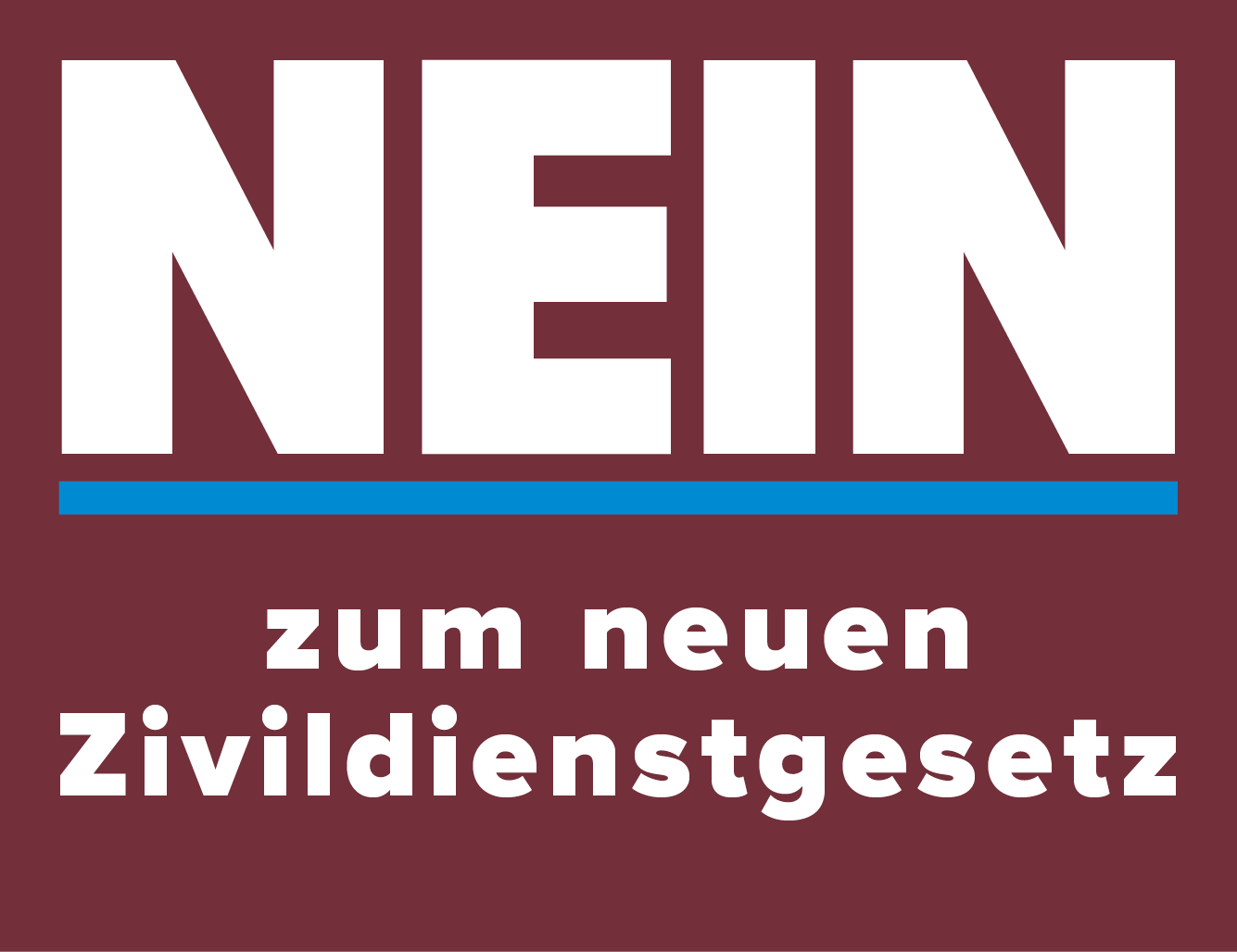 Zivildienstgesetz Nein