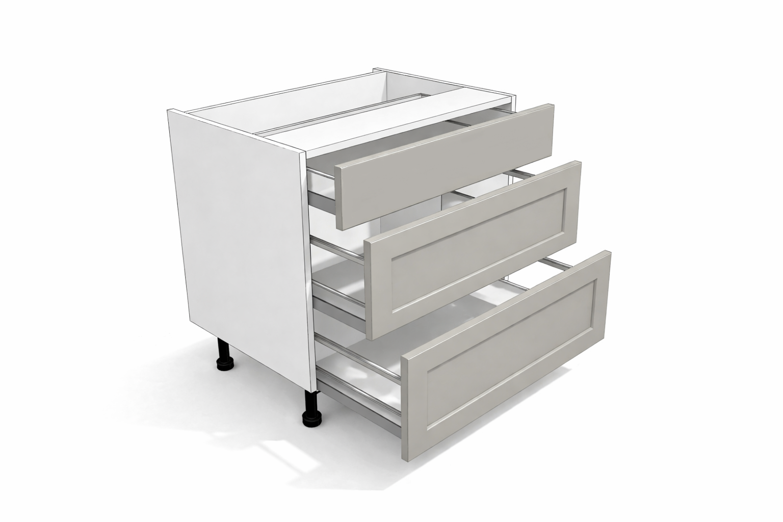 3 Drawer Base Unit (140-283-283)