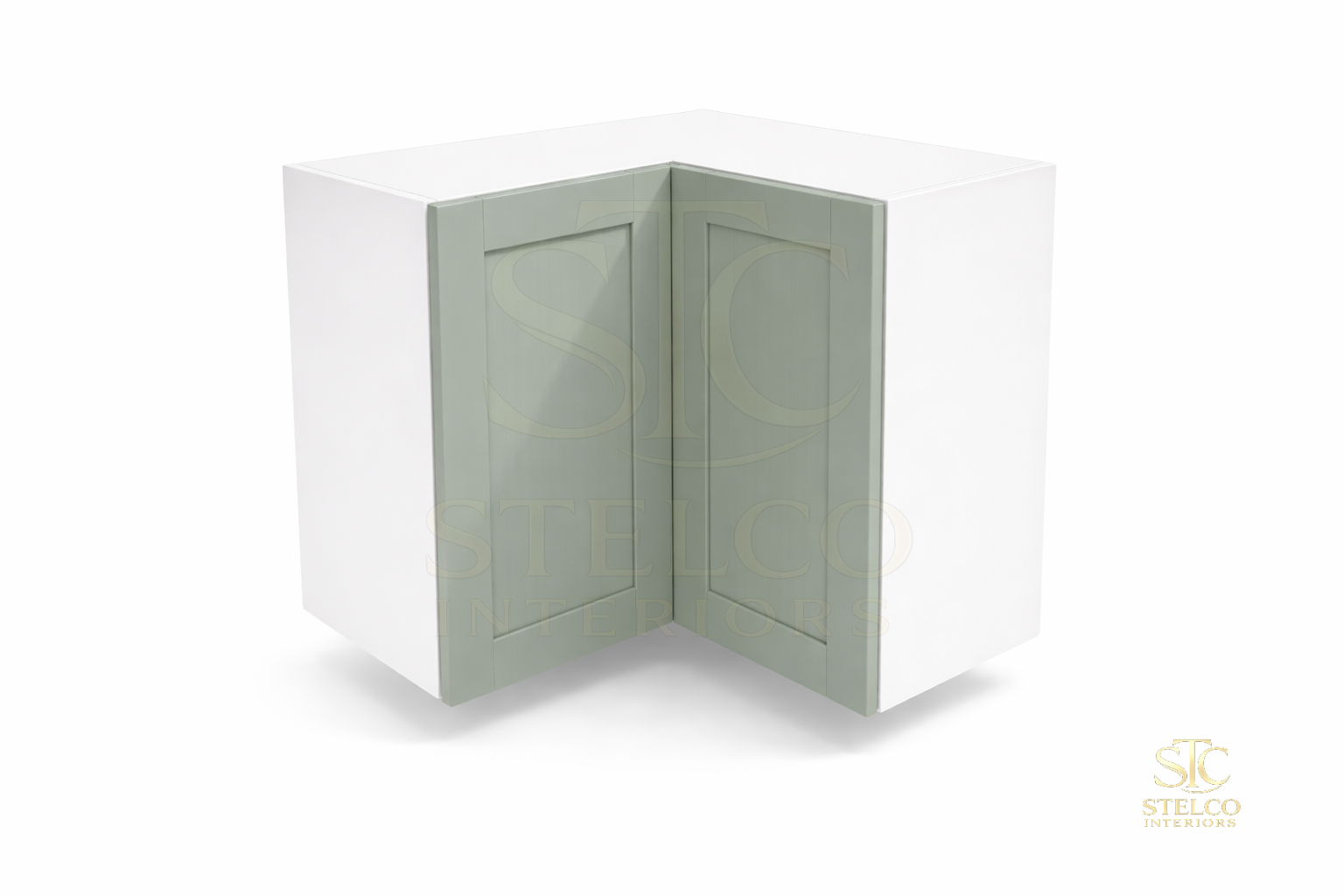 650 L-Shaped Corner Wall Unit 900 mm