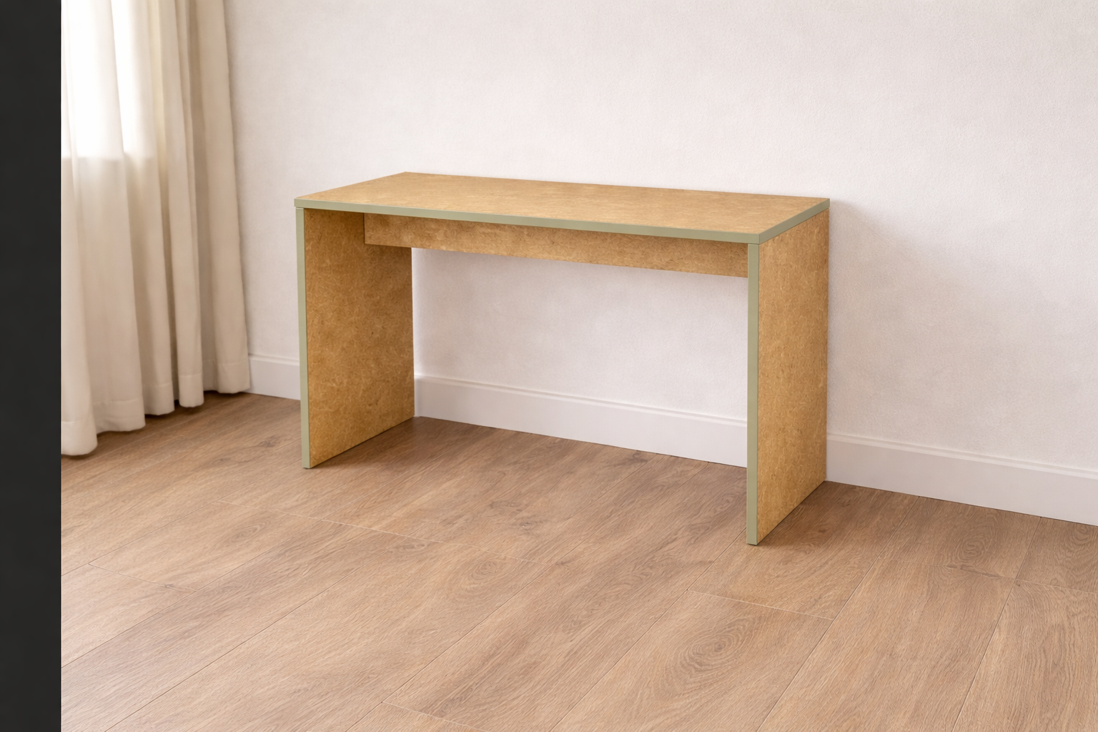 BuildLine™ Raw MDF Desk – Modular DIY Office Desk by Stelco Interiors