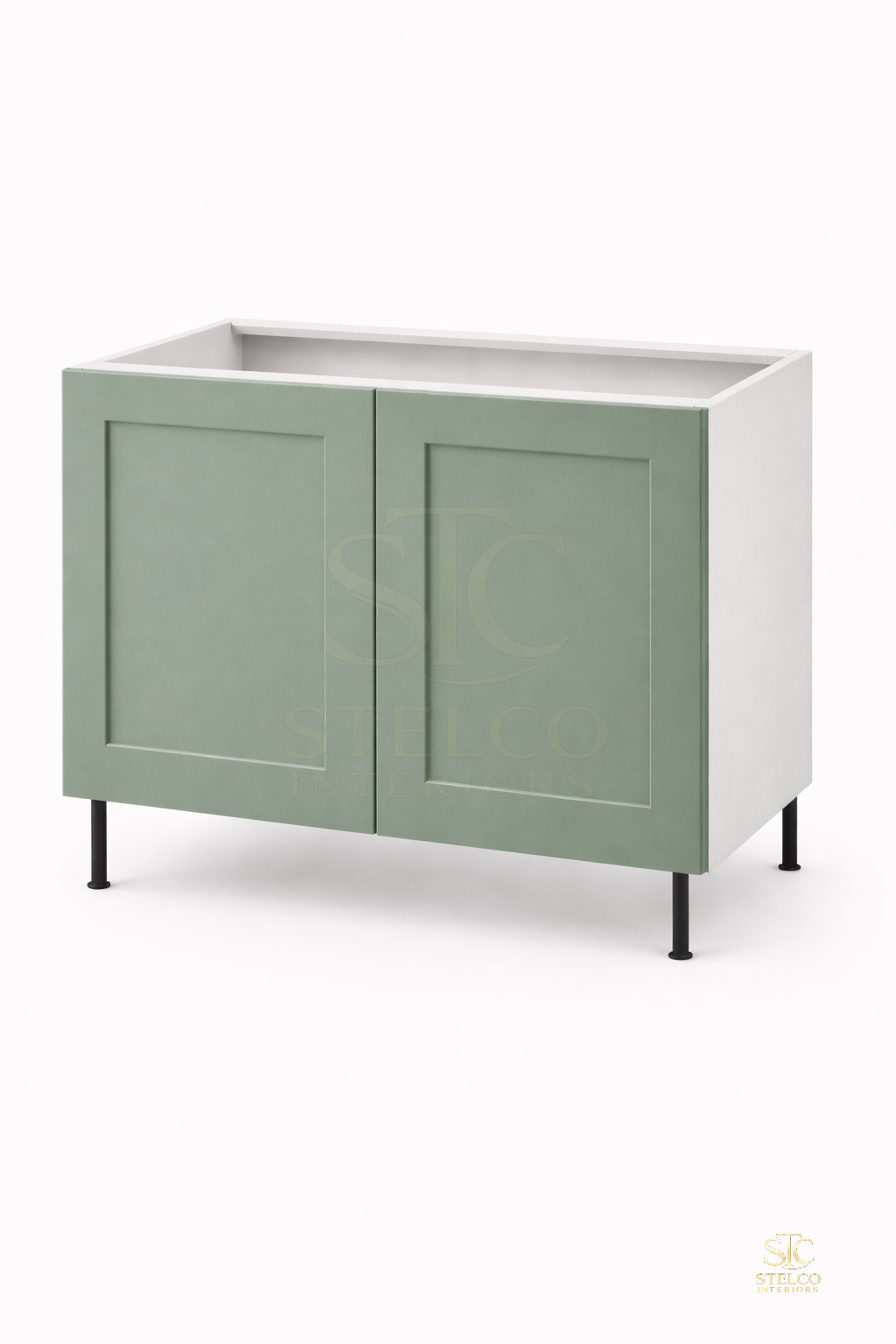 Hi Line Sink Base Unit 1000 mm Sage Green1.png