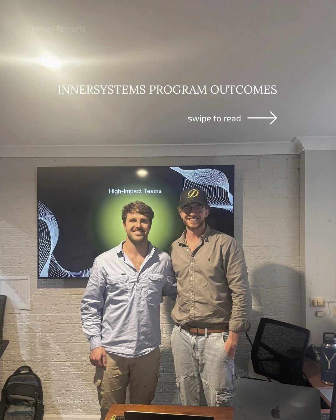 A construction heavy team scaling fast needed more cohesion, not more effort.

Across 2 days, Canyon Solar shifted from stretched and siloed to communicating openly and making faster decisions together.

Will and El said it best:

&ldquo;Talking abou