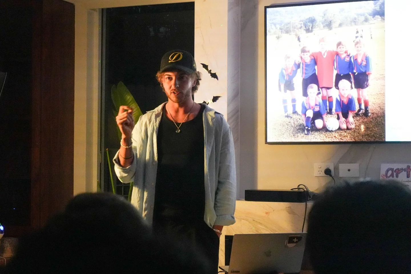 First time doing a pitch night was fun. 🗡️