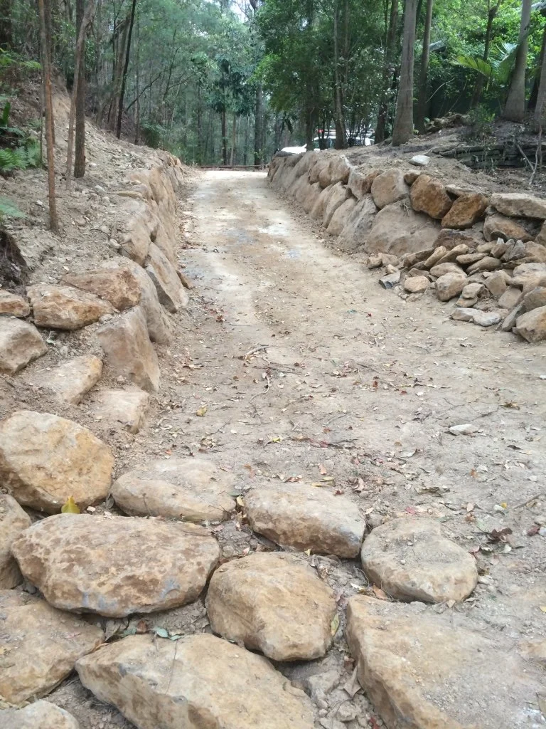 Vehicle Track Construction & Rock Retaining
