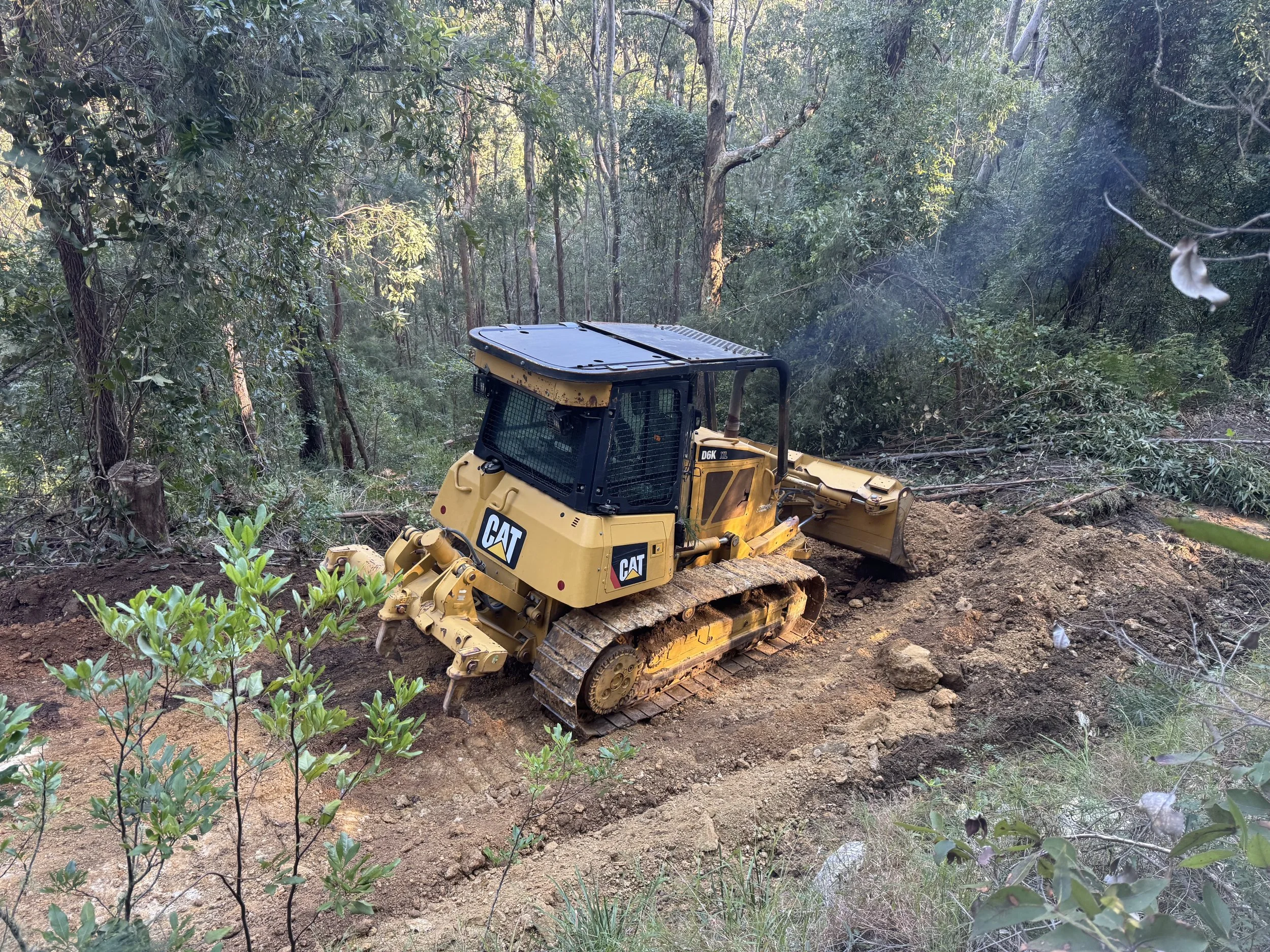 Contaminated Land Capping Using Heavy Machinery