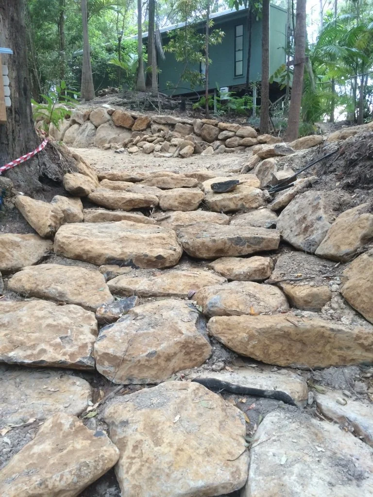Stepping Stones & Stairway Construction