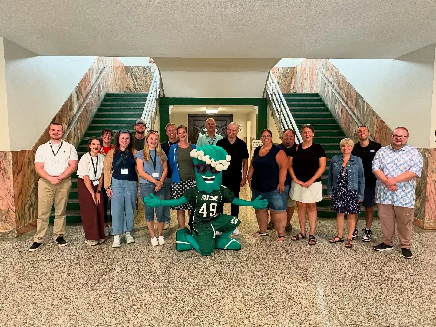 Some of our newest teachers kicked off New Teacher Orientation today with an introduction to the Holy Name community! 

Tomorrow, they&rsquo;ll dive in with their department chairs, co-teachers, and teams as we prepare for the start of school. 

We&r