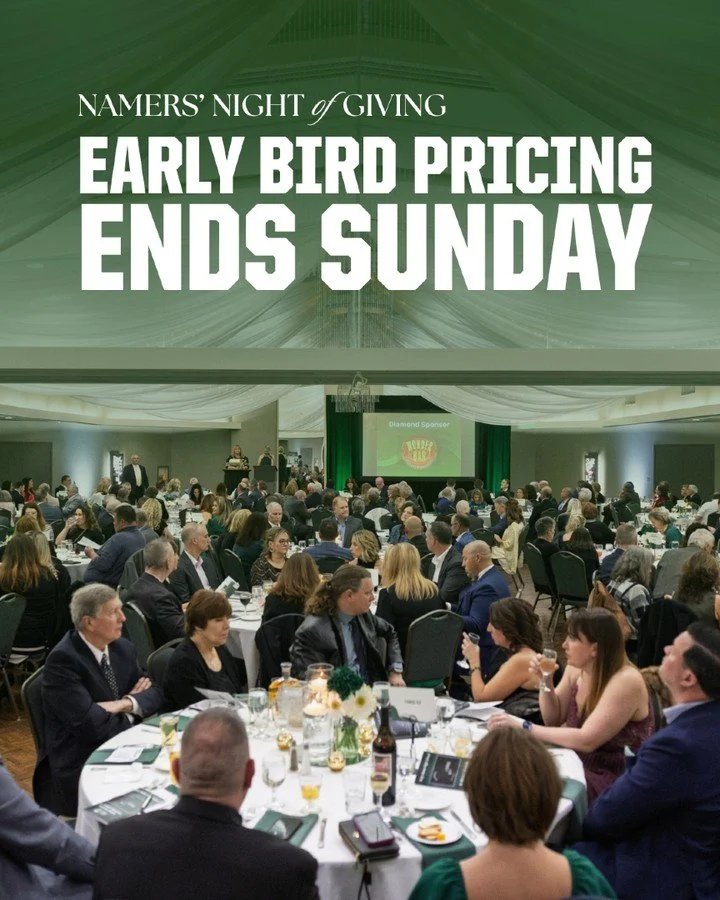 Early Bird Pricing ENDS THIS SUNDAY! holynamehs.com/auction
--
We&rsquo;re excited to announce Namers&rsquo; Night of Giving, Holy Name High School&rsquo;s annual signature fundraiser. This special event brings together our community to support stude