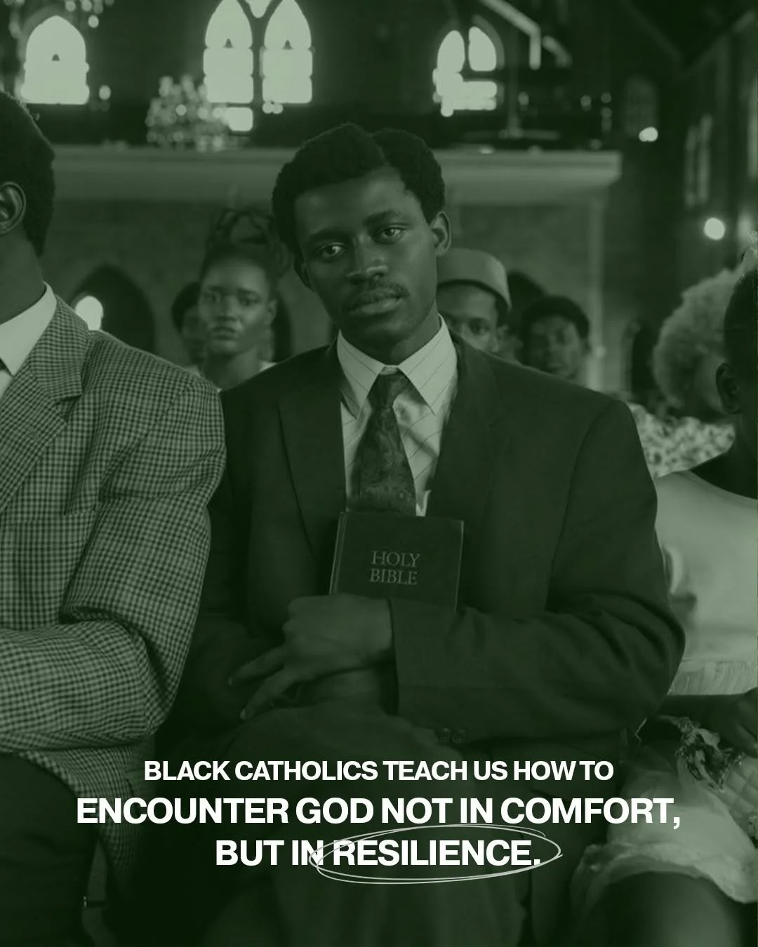 We give thanks this Black History Month for the witnesses of faith who lived the Gospel with courage, dignity, and resilience! 

They remind us that Christ is present in every culture and every neighborhood. 

#BlackHistoryMonth #Resilience #catholic