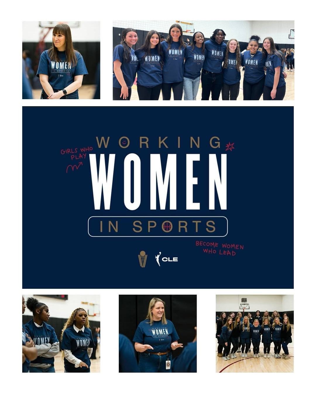 Our JV and Varsity girls basketball teams had the opportunity to participate in the Working Women in Sports program at Rocket Arena, hosted by the Cleveland Cavaliers!

Through this experience, our students connected with women leaders in the sports 