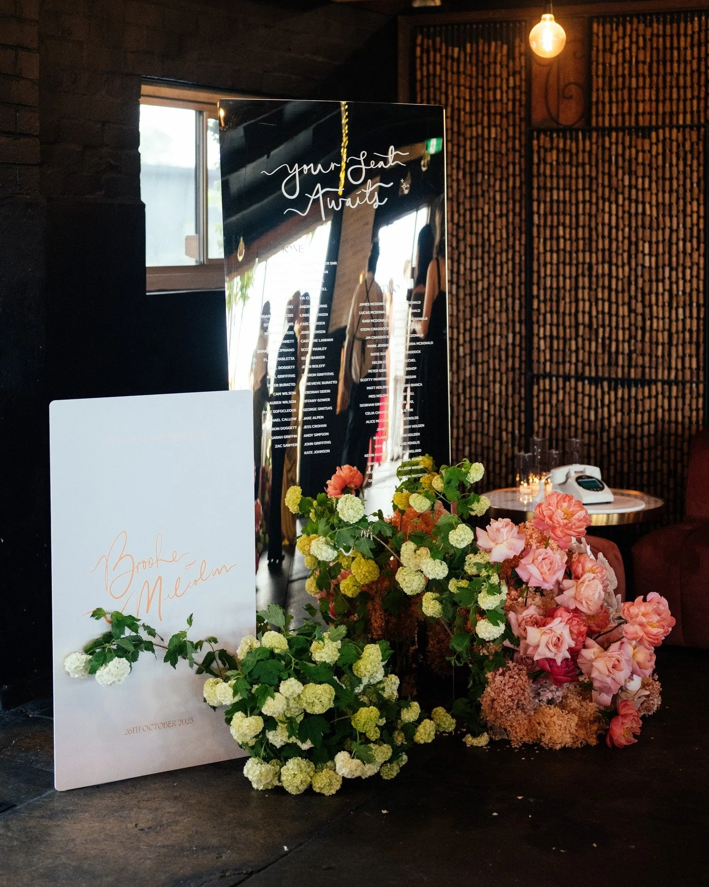 The signage details for Brooke &amp; Malcolm's stunning day with @wholelottalovecreative

An Amalfi Coast inspired palette, featuring gold mirror details with hand-written typography and a suite of bespoke illustrations.

Styling @wholelottalovecreat