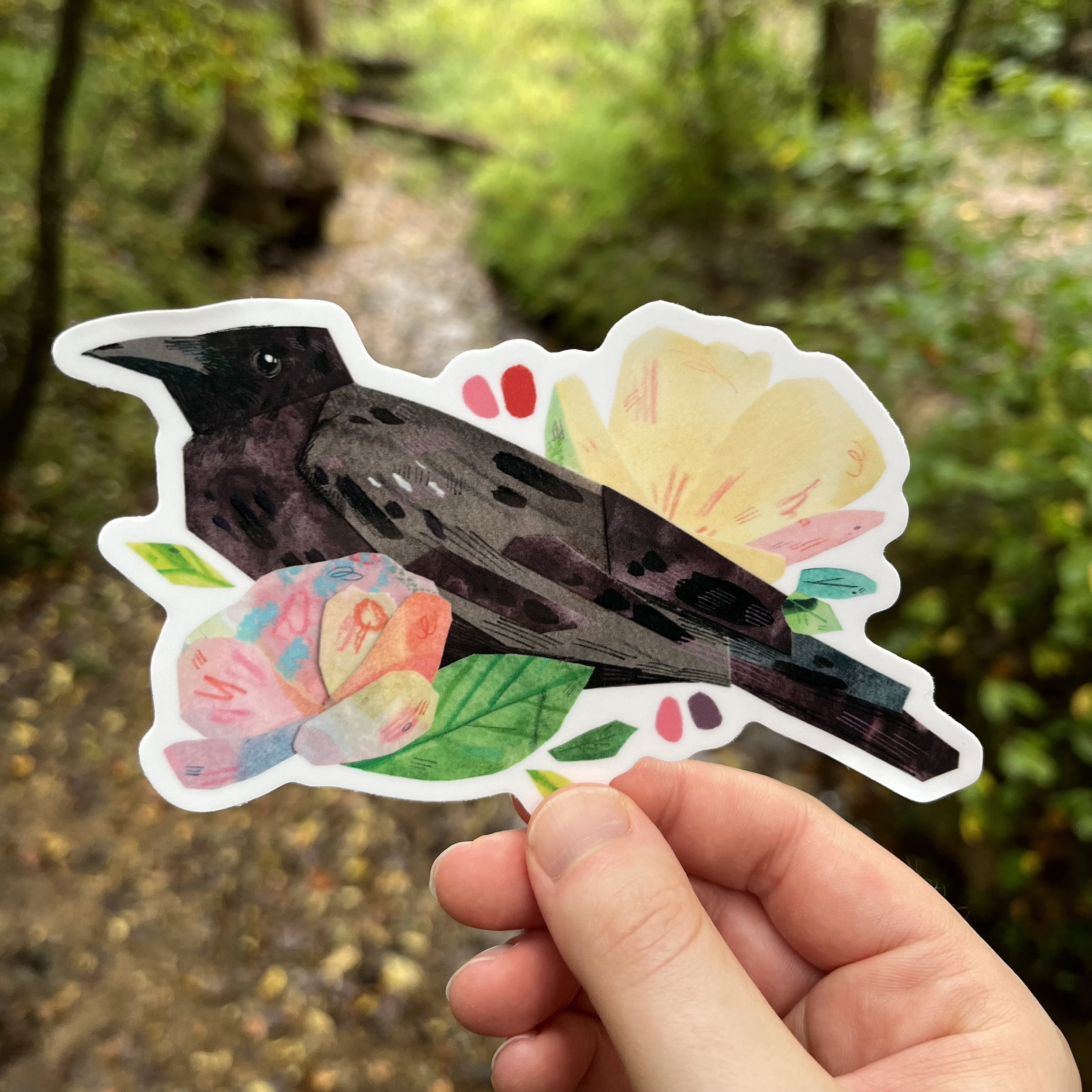 Crow Sticker