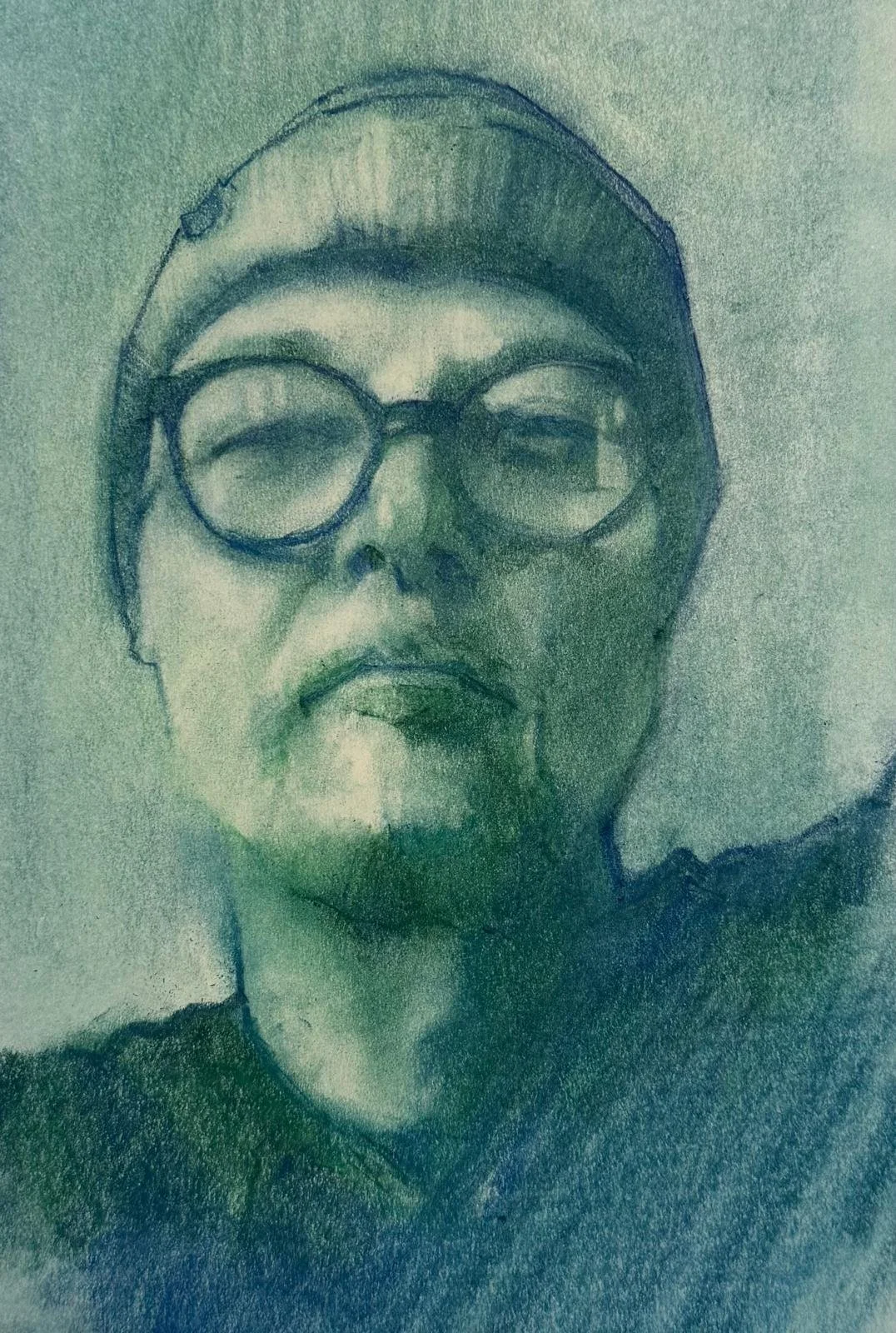 Pascal - Pastel on Paper