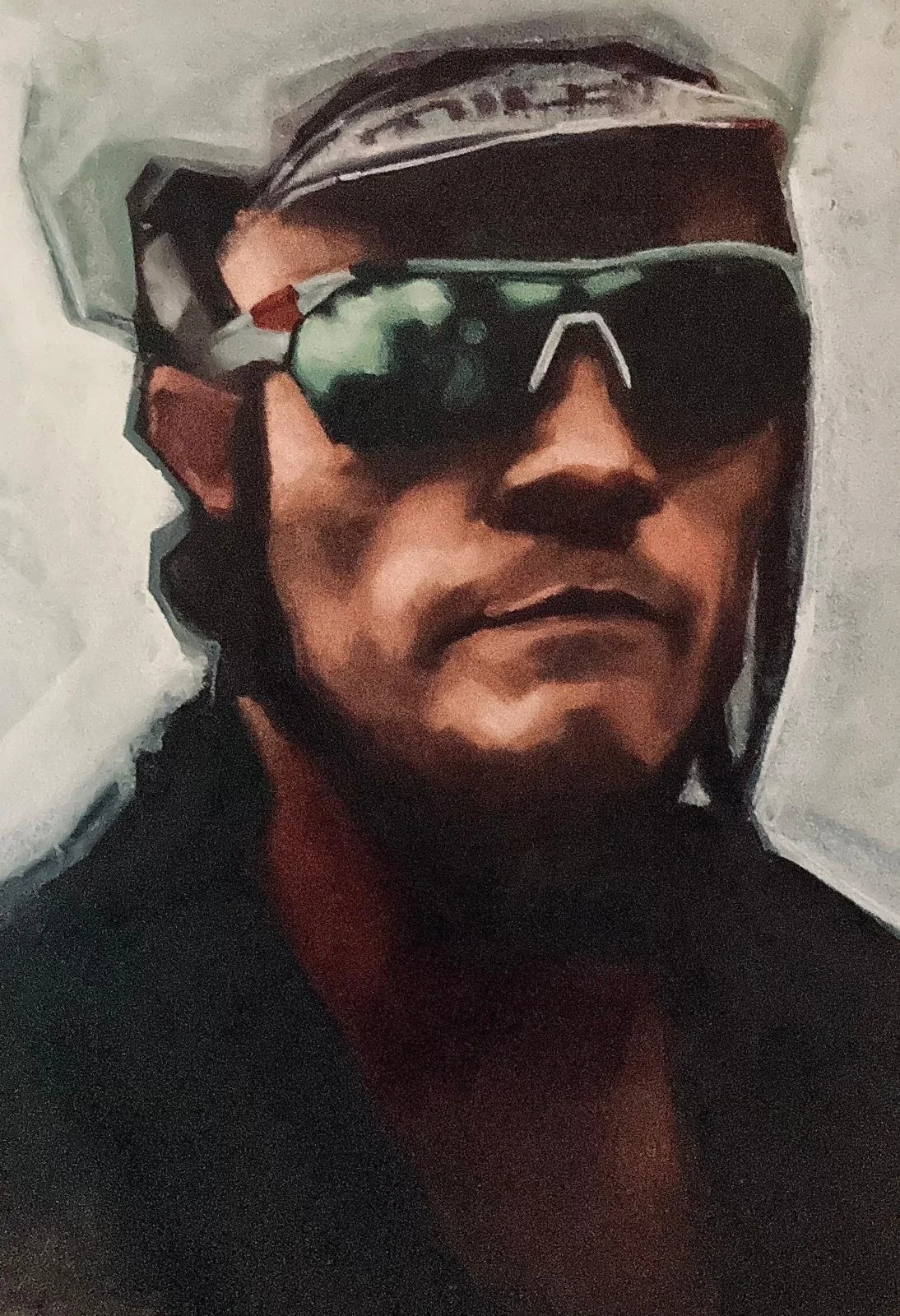 Le Patron - Oil on Arche Paper - Sold