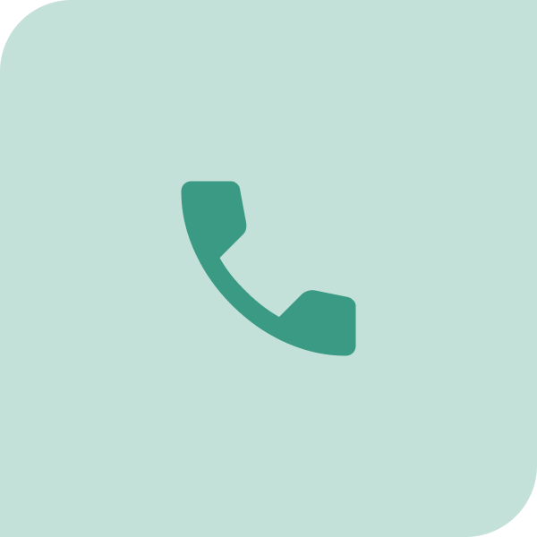 A teal-colored background with a rounded corner at the bottom right.