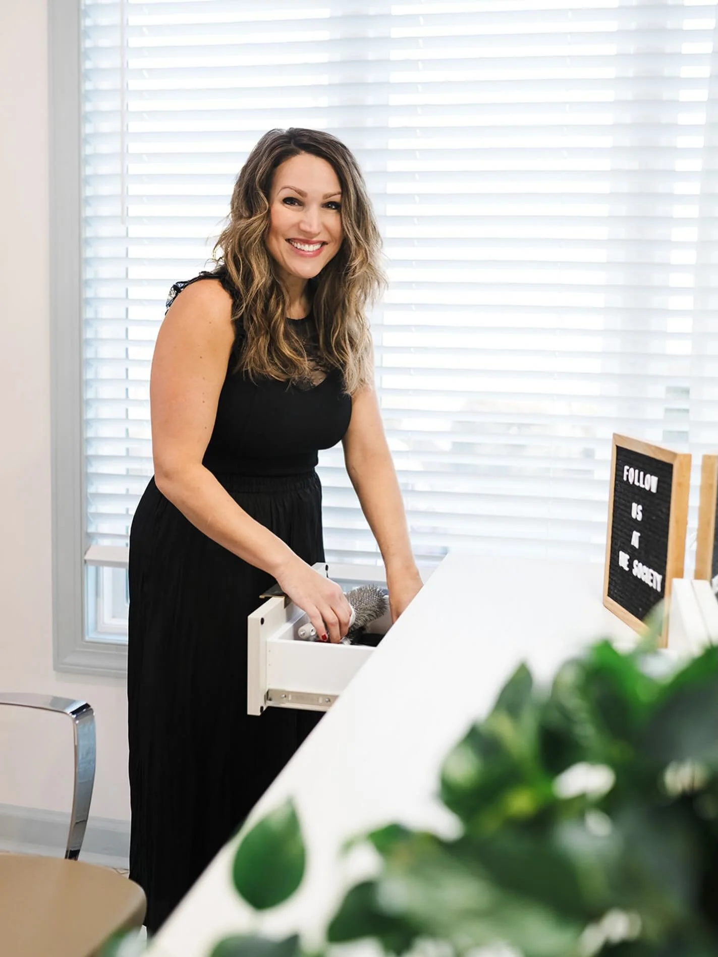 23 years behind the chair means this lady has seen and heard it all! 

Years of experience like that can only happen when clients continue to love and trust their stylist. We are so grateful for every soul that walks through our doors and allows us t