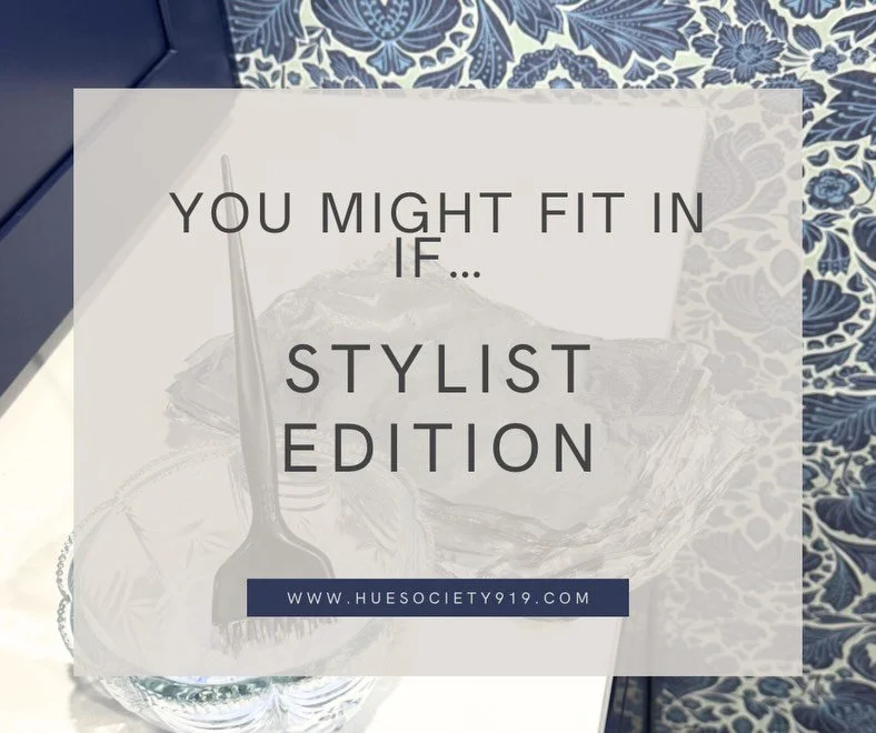 We&rsquo;re not for everyone, but we might be right for you. Swipe right on #huesociety 

#raleighhairsalon #raleighstylist #raleighnc