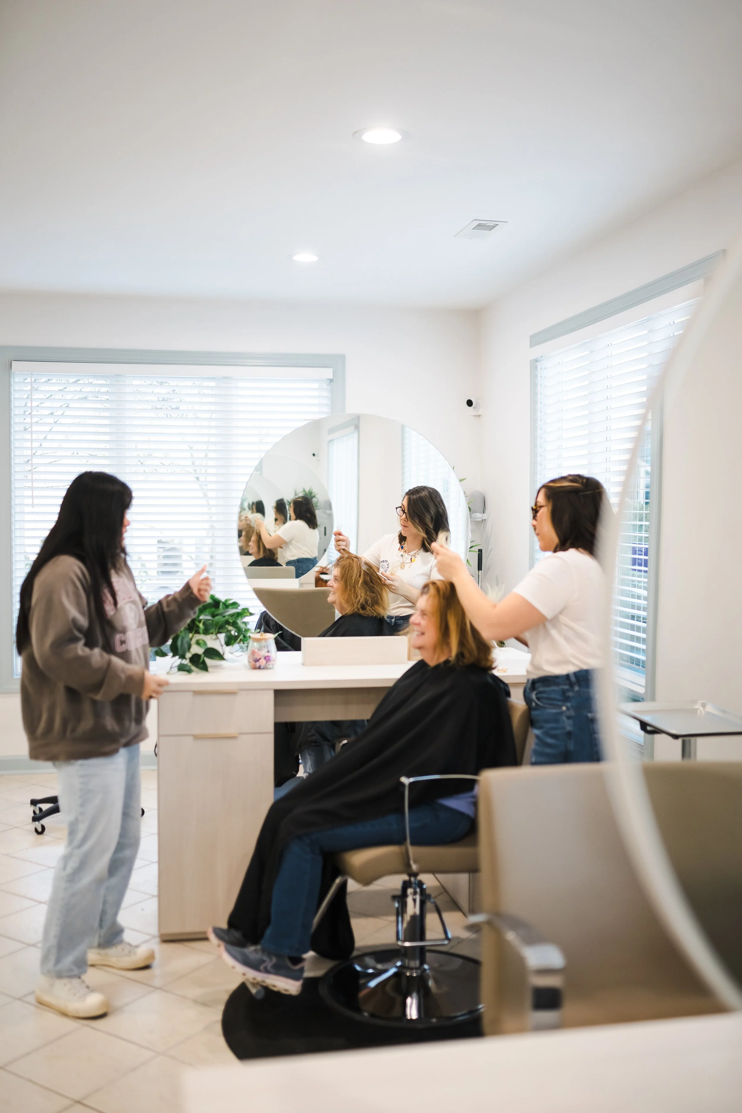 Hairstylists at Work