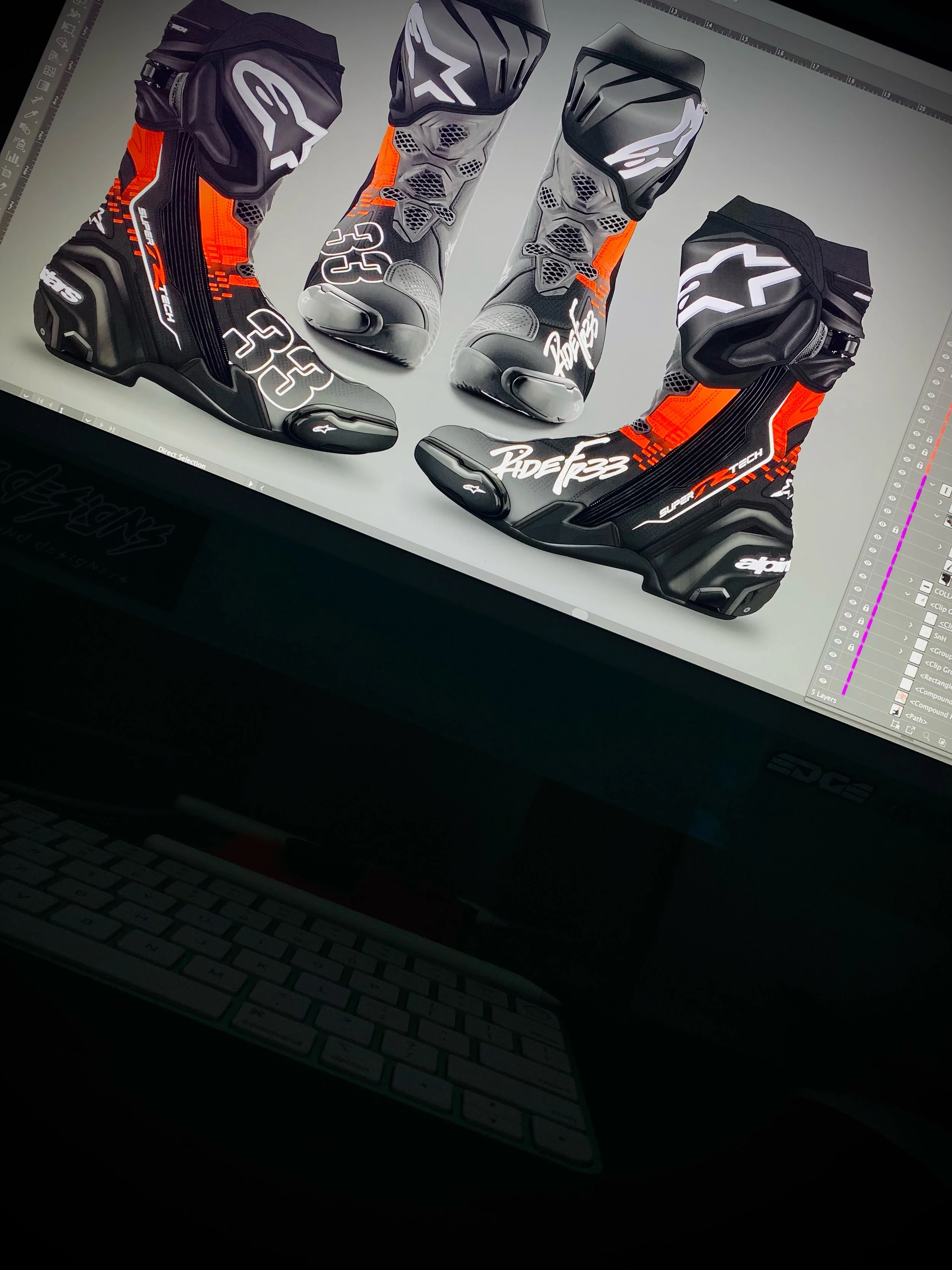 Before they walk through the paddock
Before they shift through the gears
Before they stand on the podium 
They start here with a concept brought to life

@kylewyman 
@alpinestars