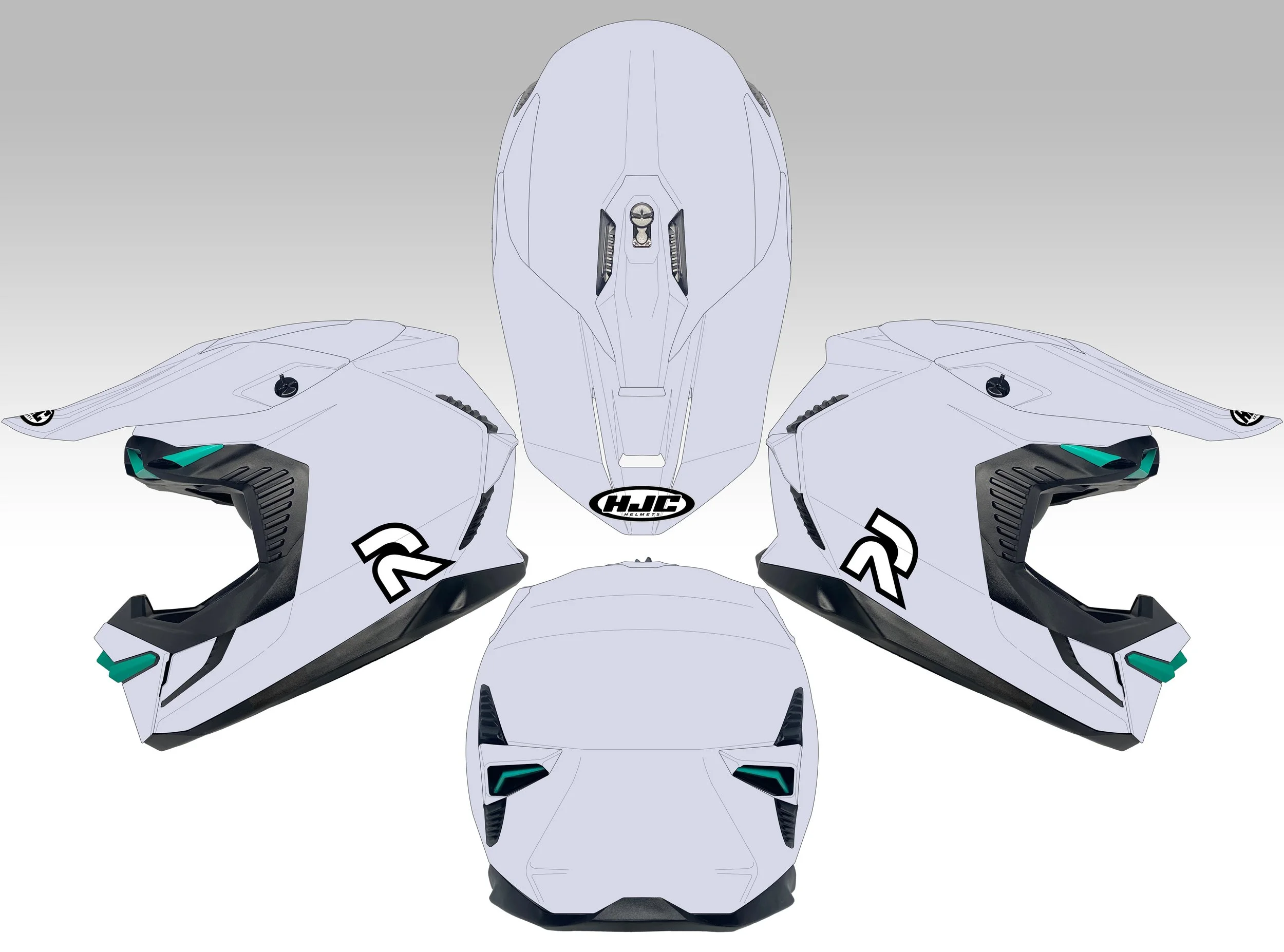 HJC RPHA 01X STANDARD TEMPLATE
