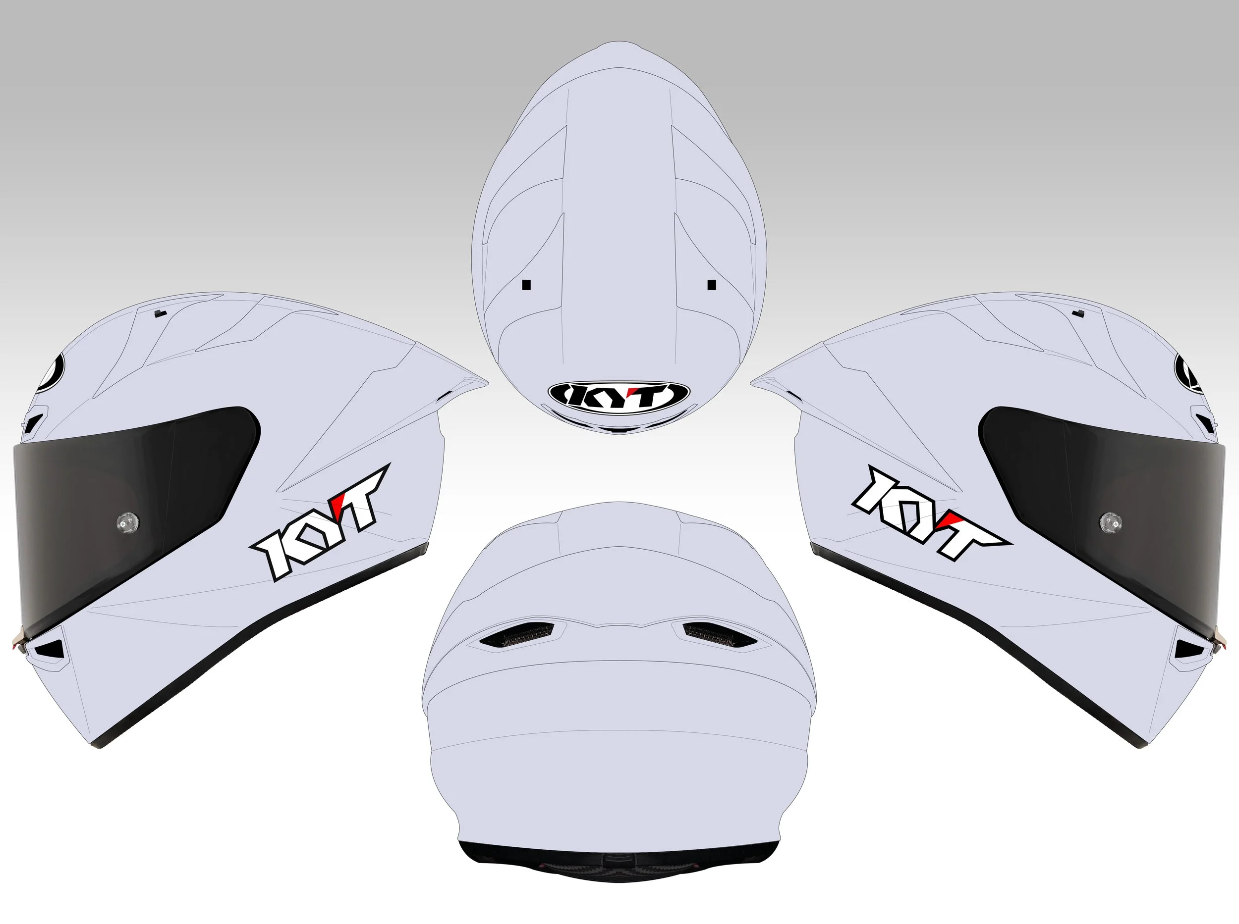 KYT KX-1 RACE GP STANDARD TEMPLATE