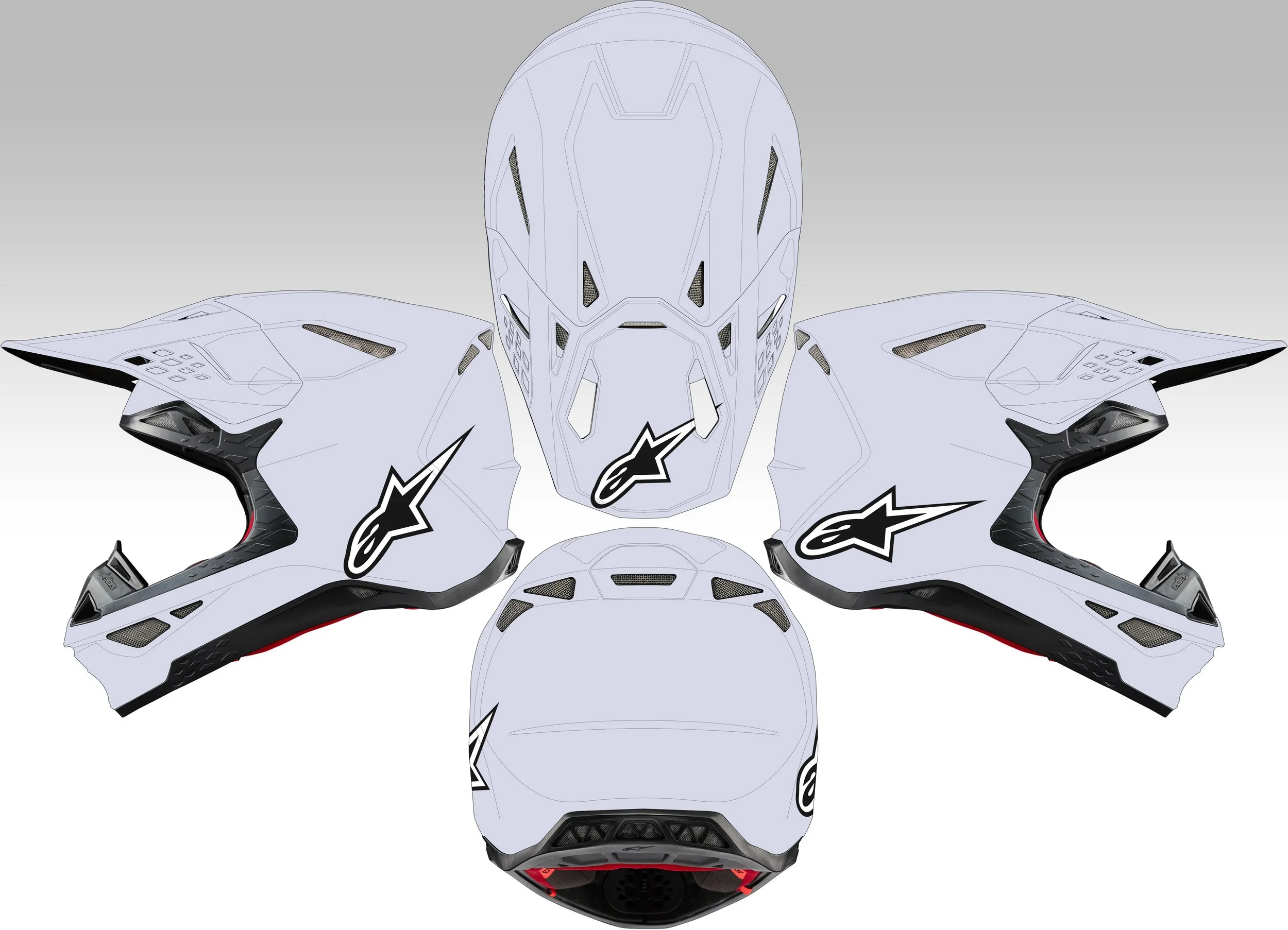 ALPINESTARS M10 STANDARD TEMPLATE