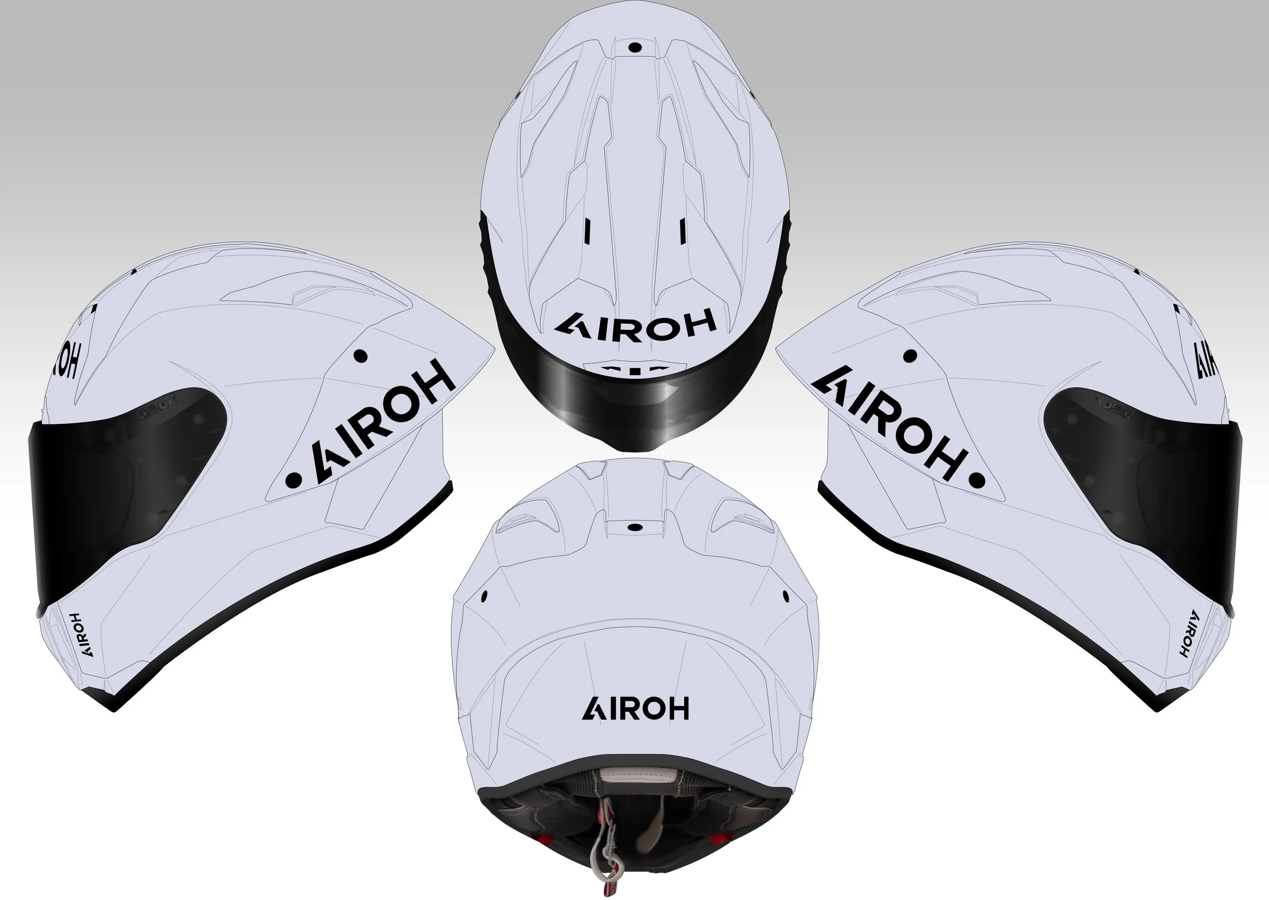 AIROH GP800 STANDARD TEMPLATE