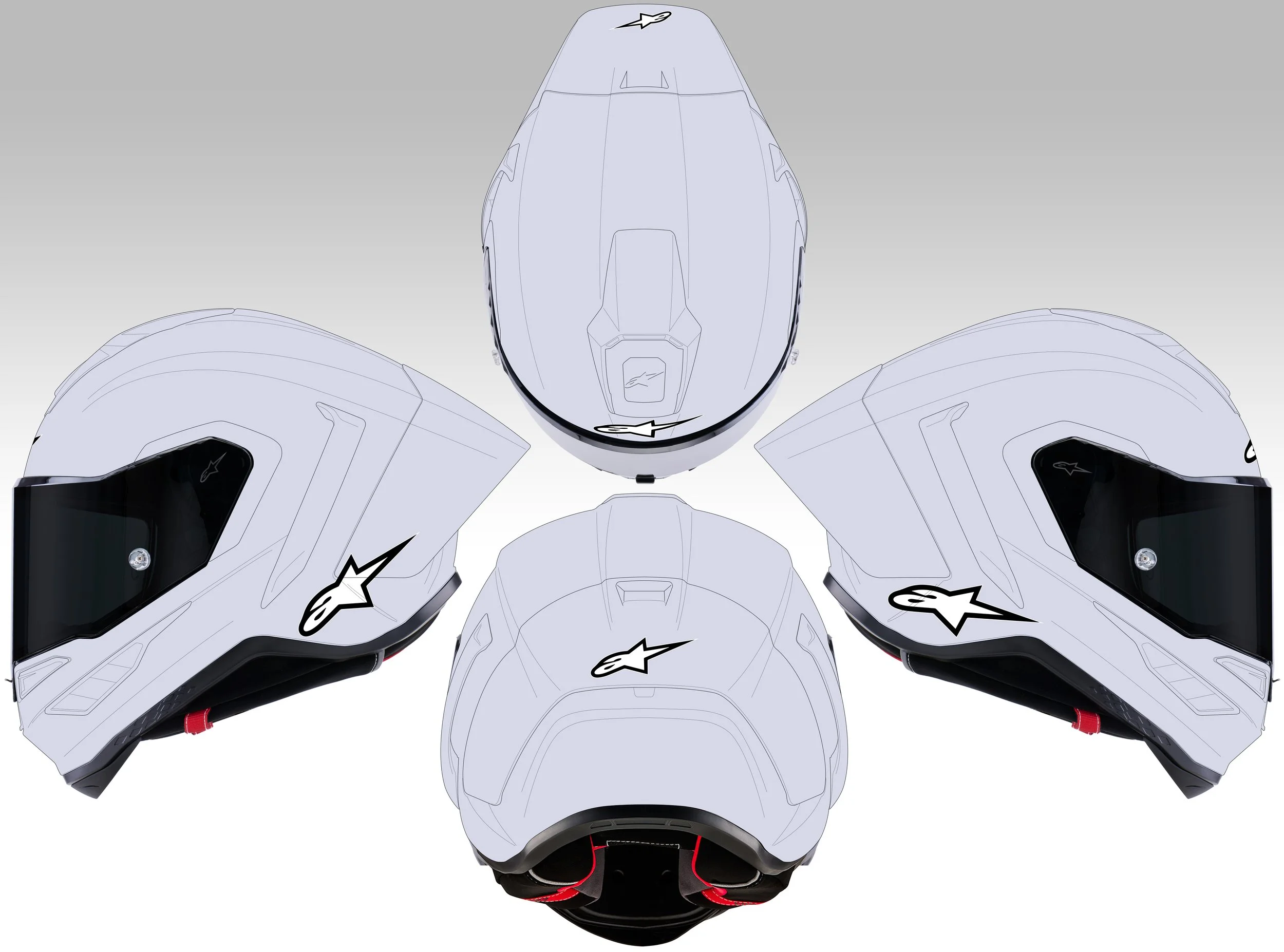 ALPINESTARS SR10 STANDARD TEMPLATE