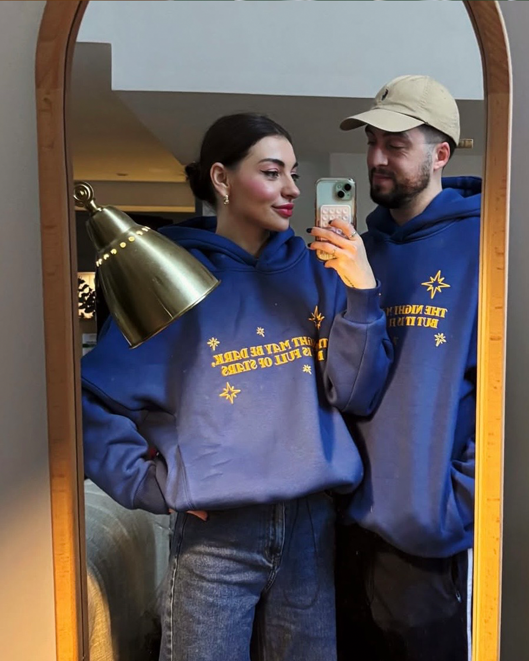 “The night may be dark...” - Blue Hoodie ( 50% profit is going to Ukrainian air defence)
