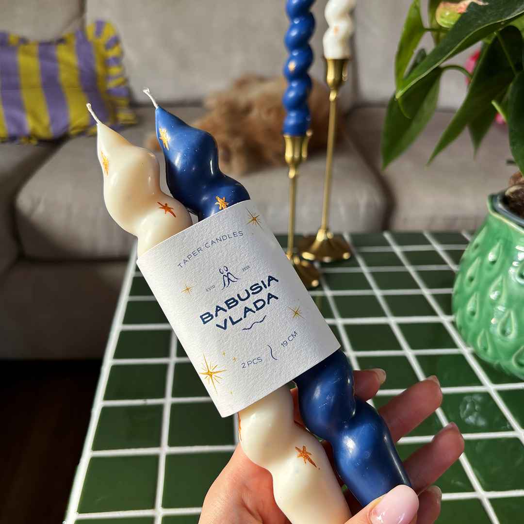 soy wax candles with stars (2)