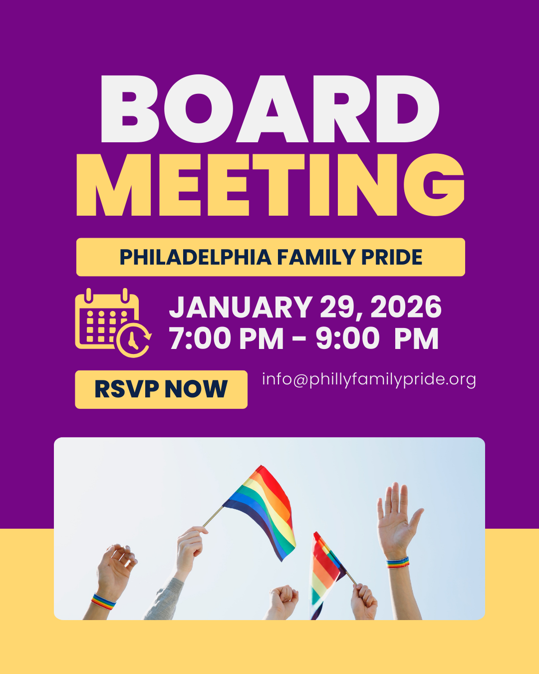 PFP January Board Meeting