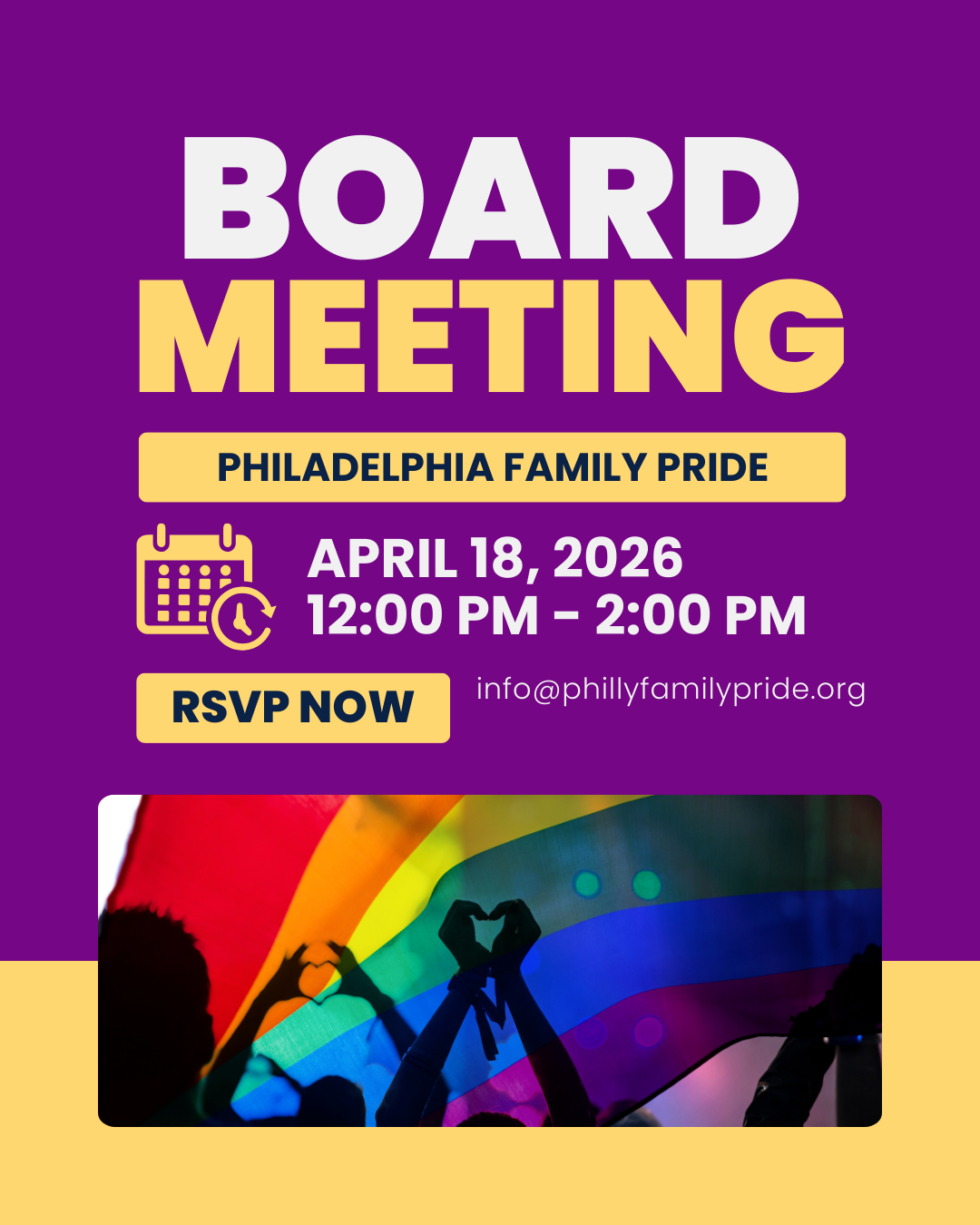 PFP April Board Meeting