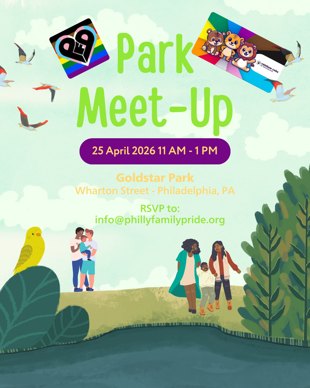 PFP and Rainbow Cubs Park Meet-Up