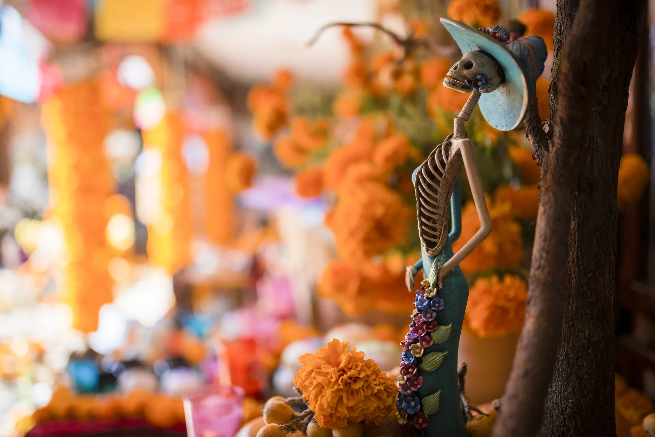 la santa muerte altar