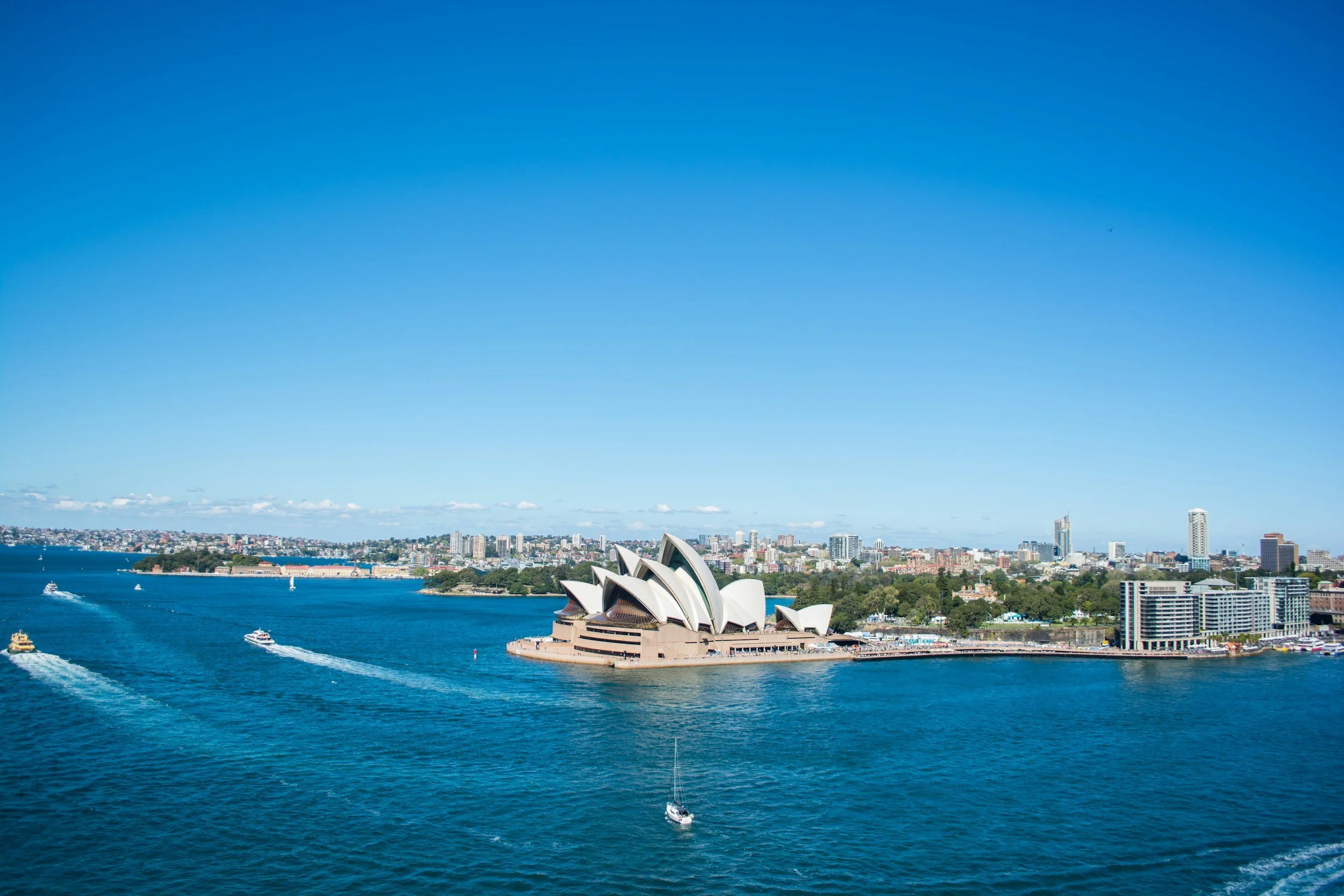 Sydney Harbor and Opera House