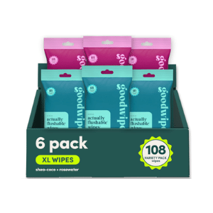 flushable wipes