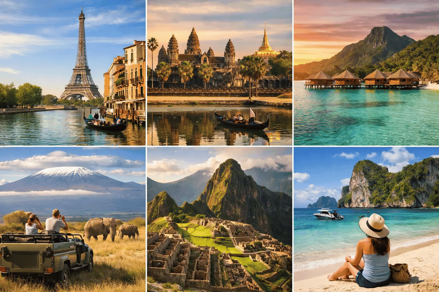 6 Best Regions for First International Trip