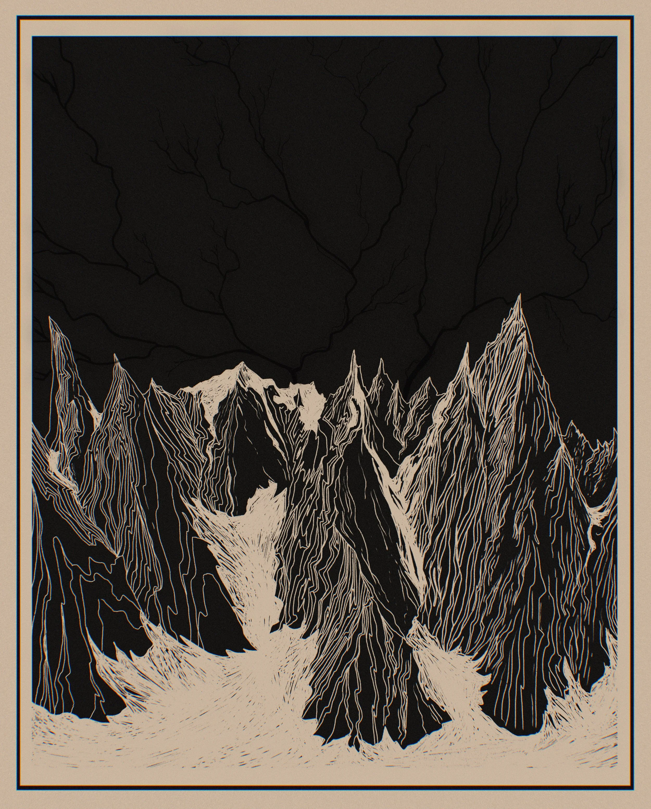 Ascension, 2020. Digital drawing