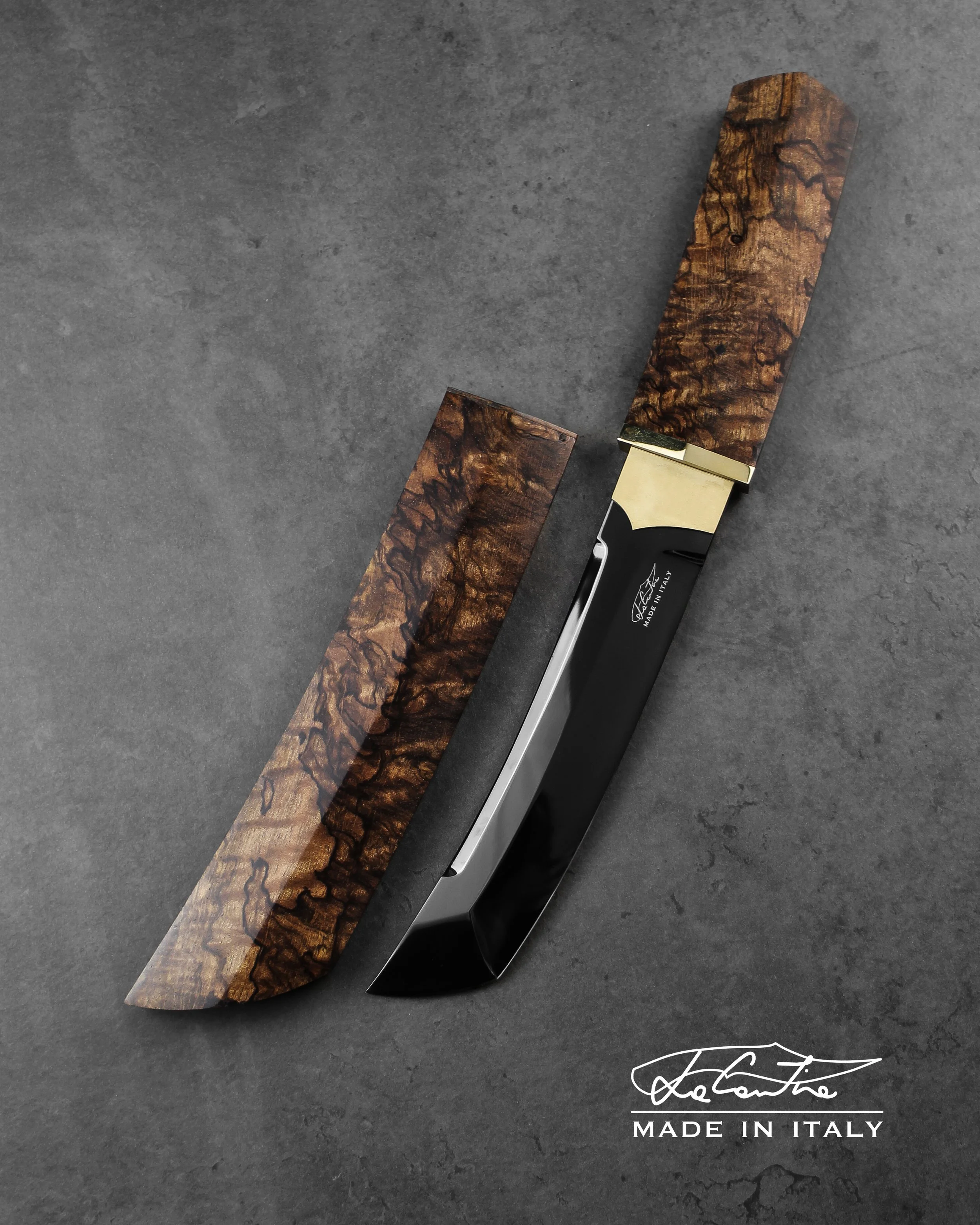 fixed blade knife kiddo lacantina knives Japanese katana DLC