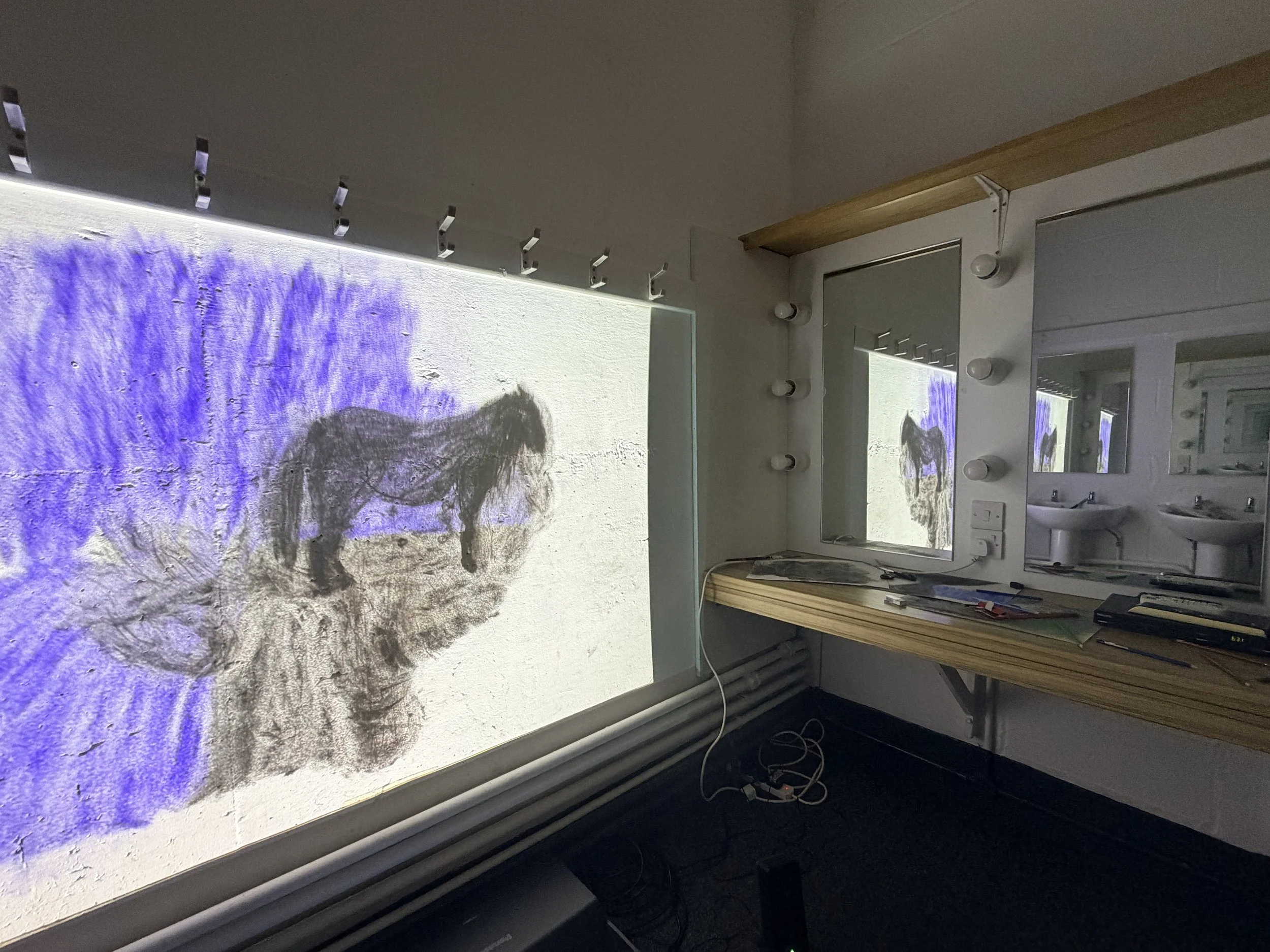 Installation view, Memory Lane, UCC Retrospect Arts Festival. Cork Opera House, 2026.