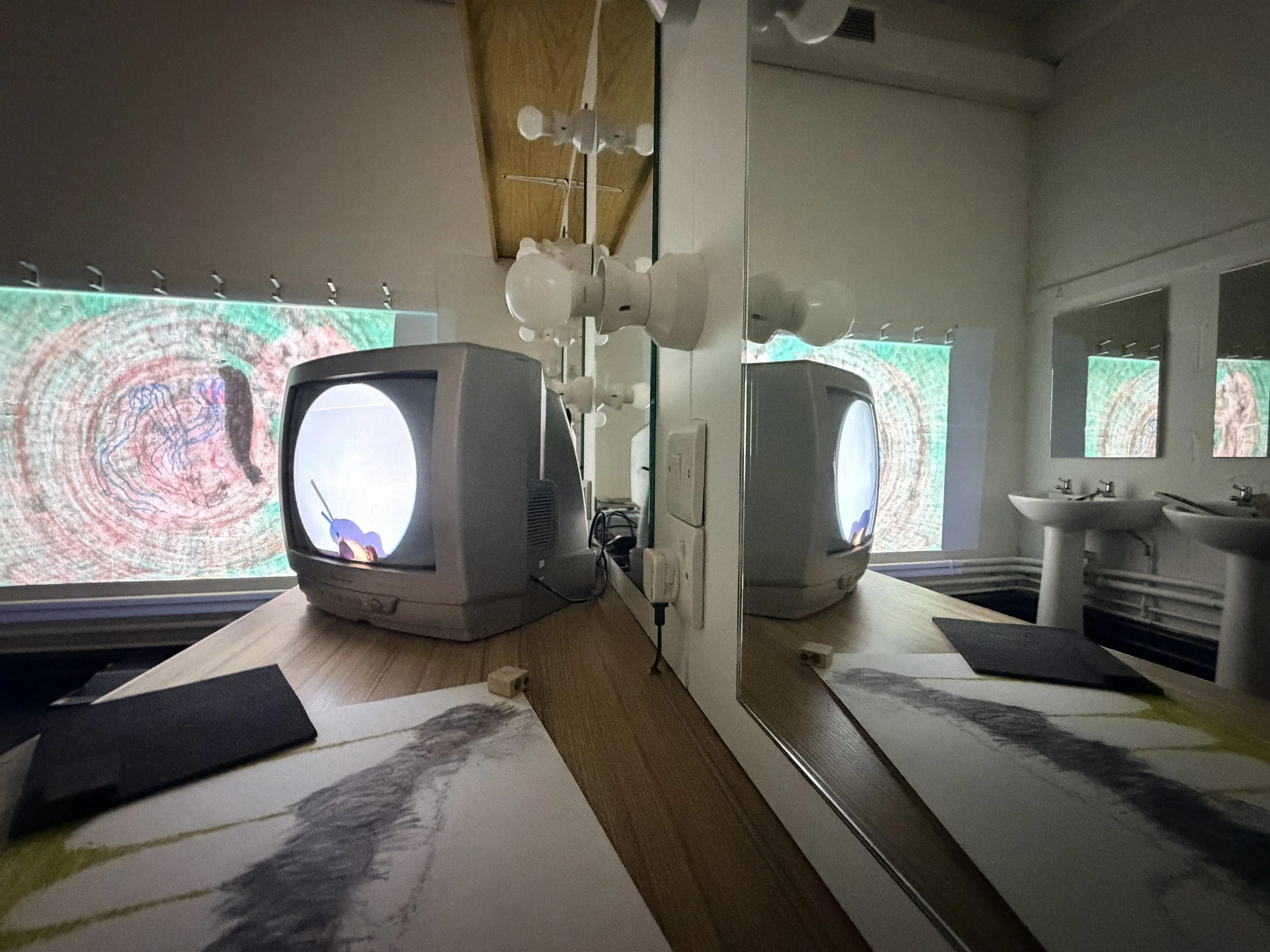 Installation view, Memory Lane, UCC Retrospect Arts Festival. Cork Opera House, 2026.