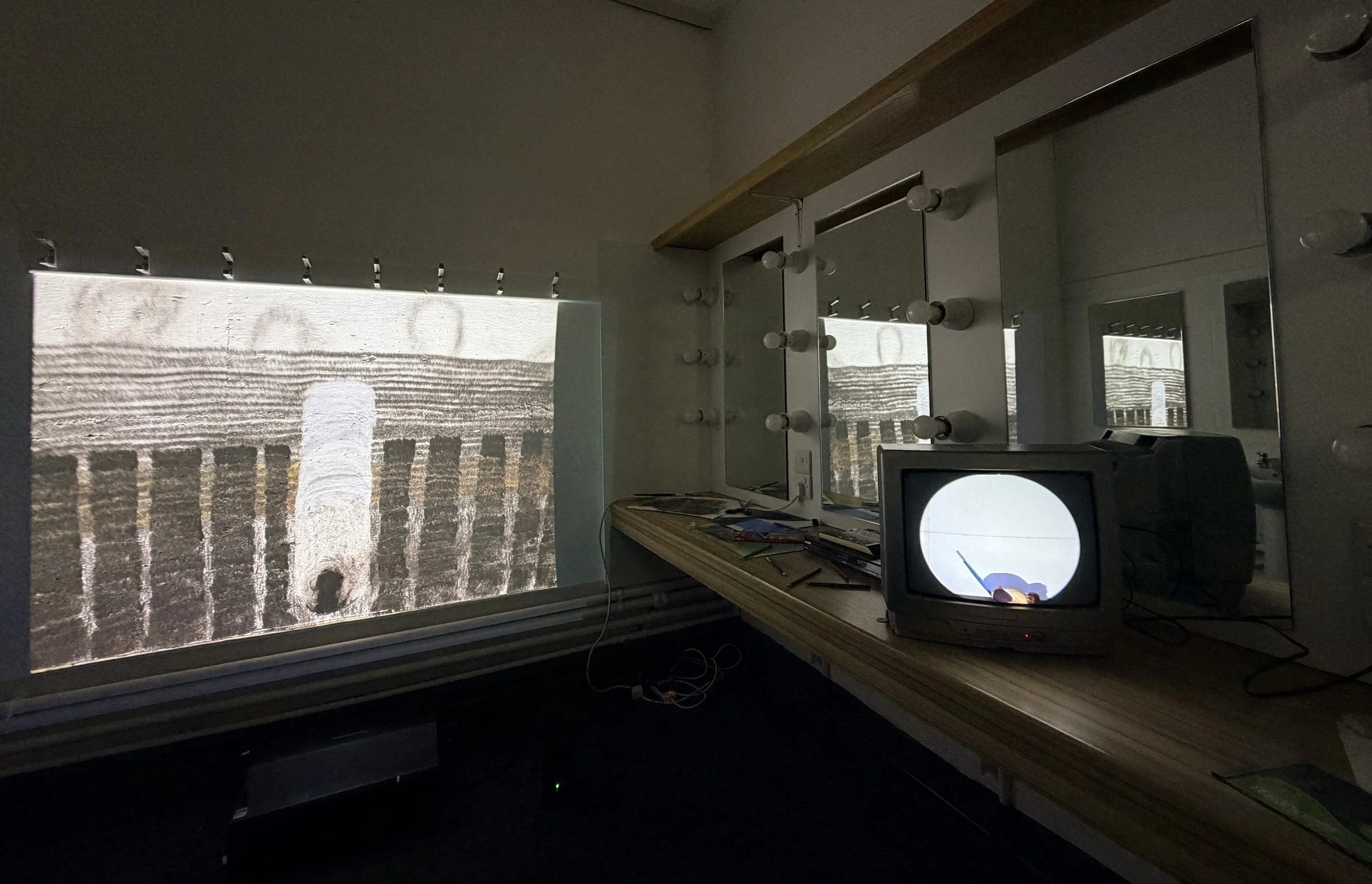 Installation view, Memory Lane, UCC Retrospect Arts Festival. Cork Opera House, 2026.