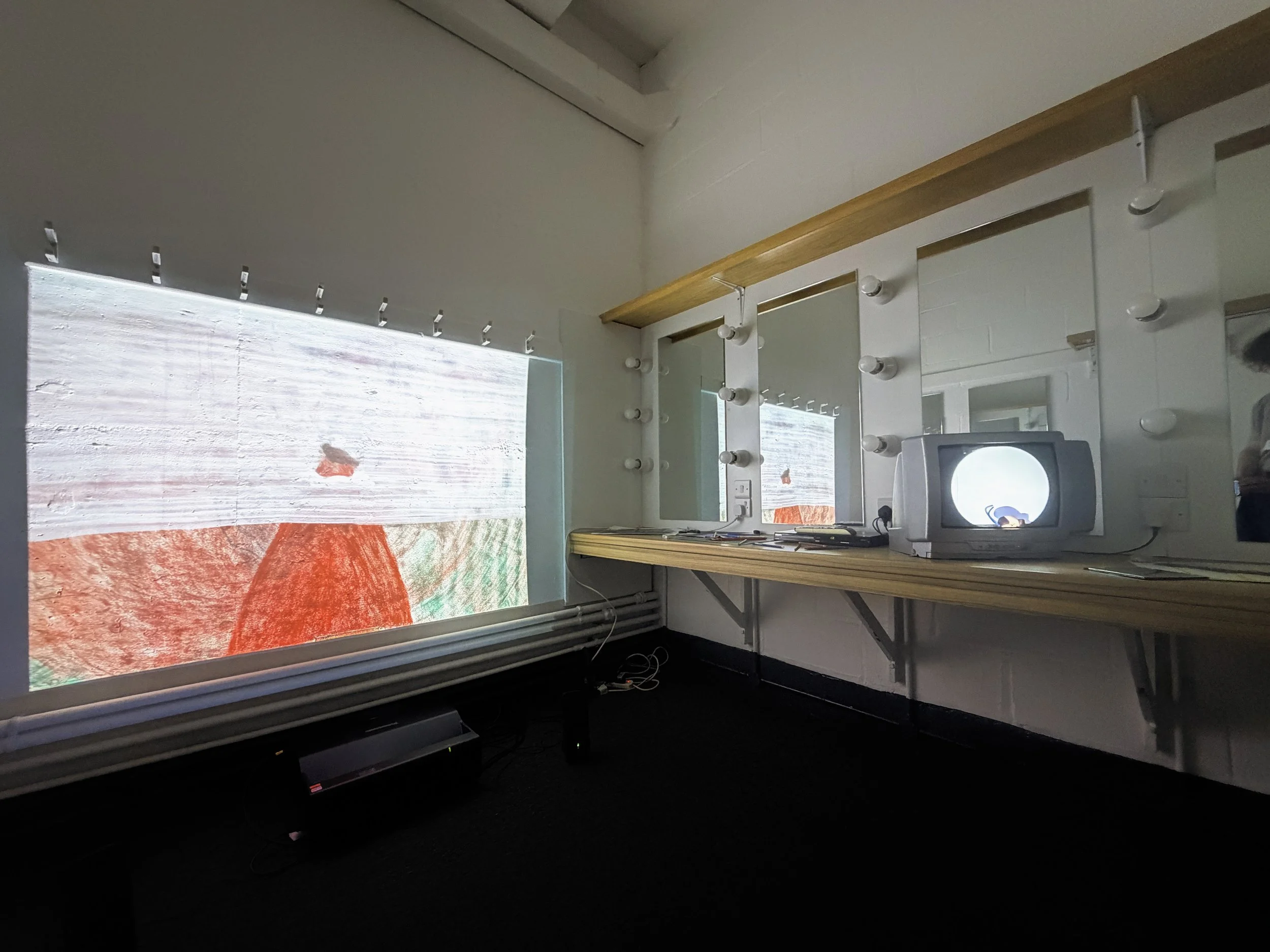 Installation view, Memory Lane, UCC Retrospect Arts Festival. Cork Opera House, 2026.