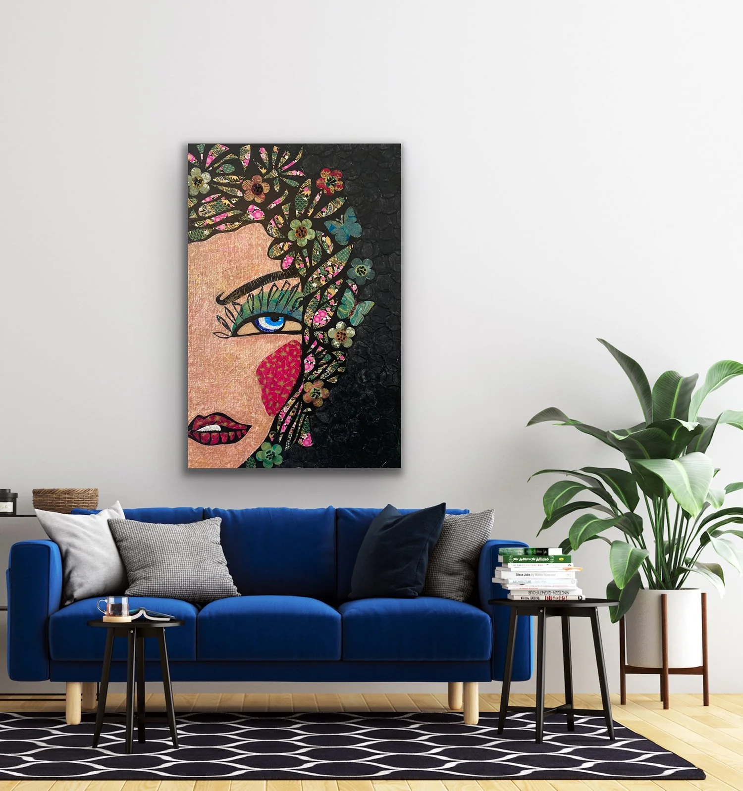 Garden of Eden #1, Mixed Media on Canvas