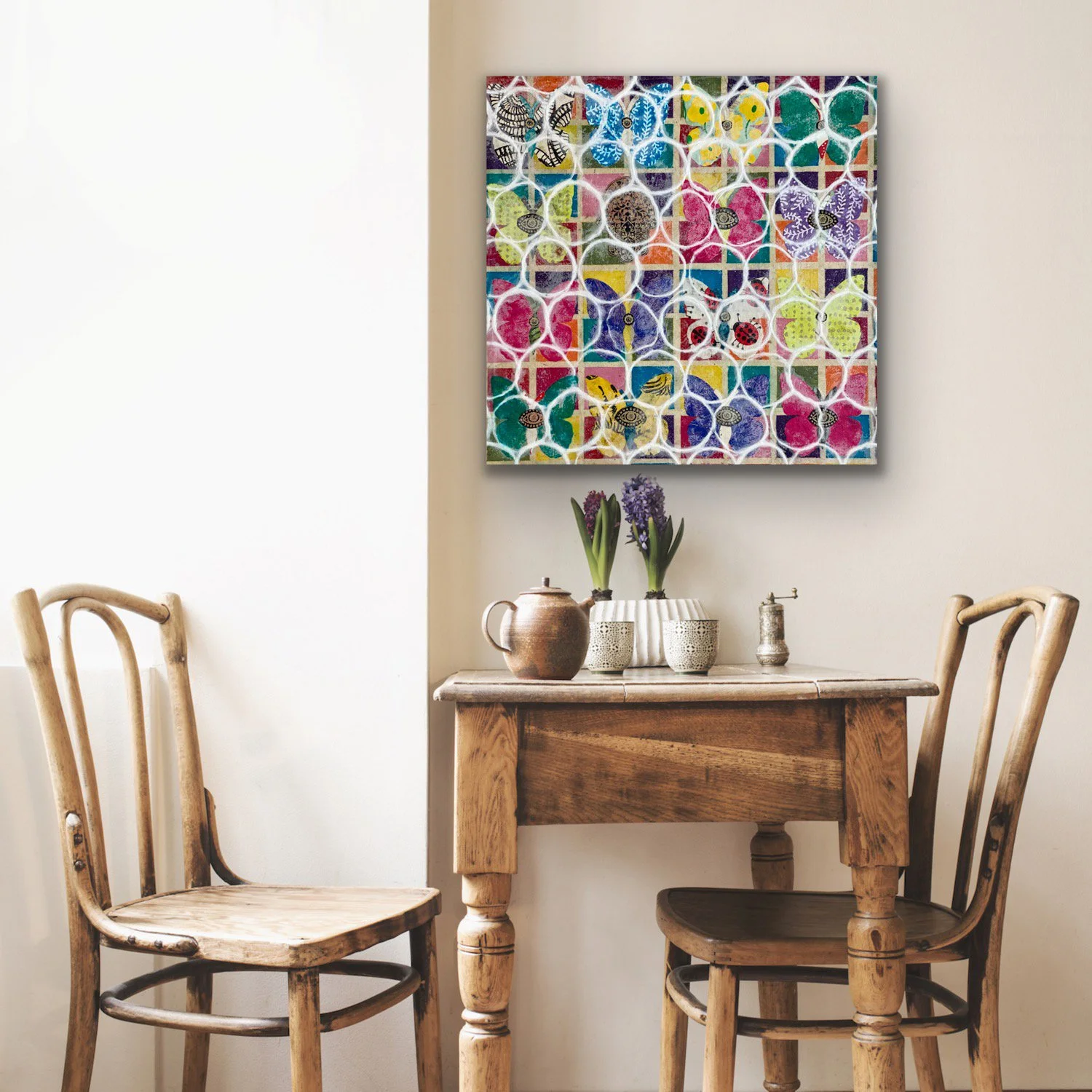 Mati Series #29, Mixed Media on Canvas