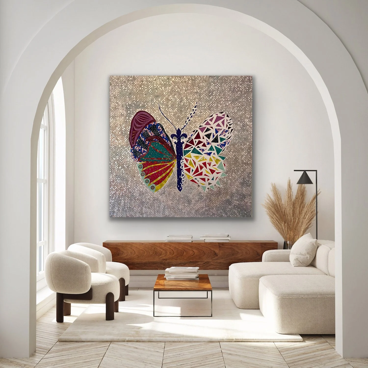Mati Series #74 Mixed Media on Canvas
