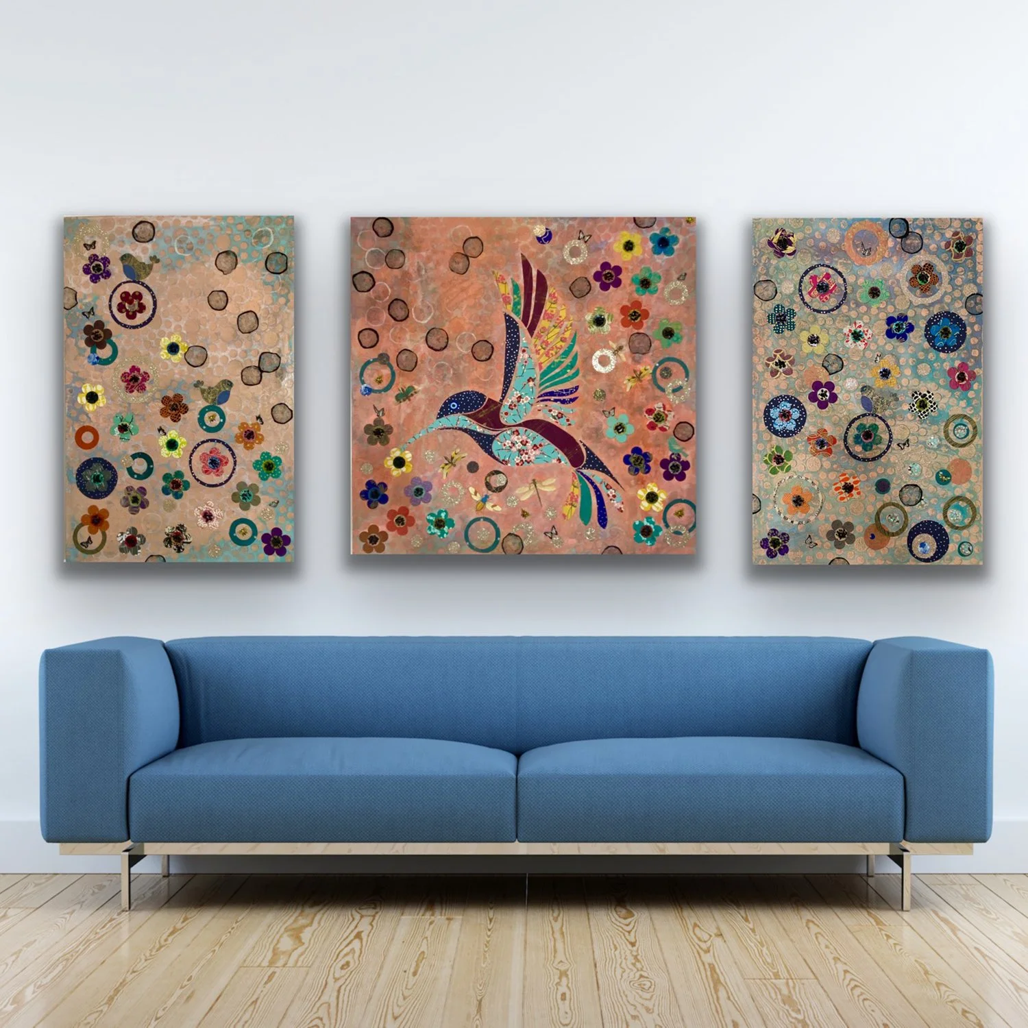Untitled, Mixed Media on Canvas