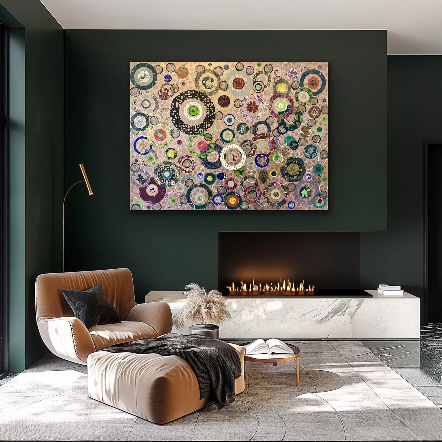 Mishpacha, Mixed Media on Canvas