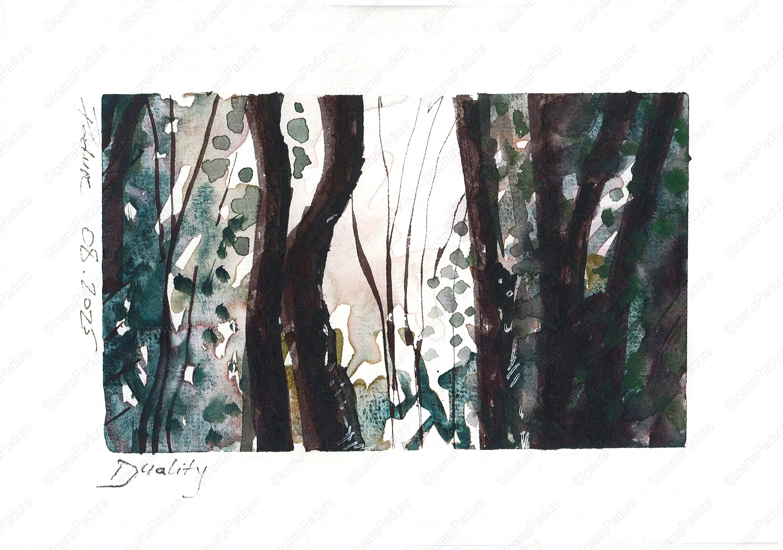 watecolours on paper, 14.8x21cm, 08.2025; private collection